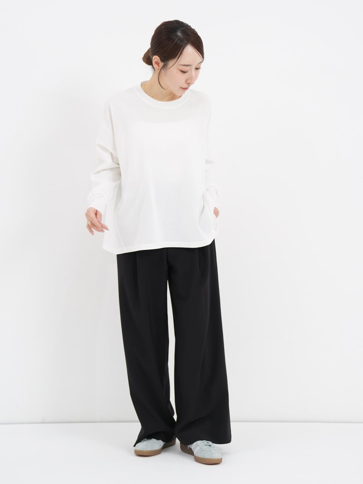 model : 157cm　着用サイズ S