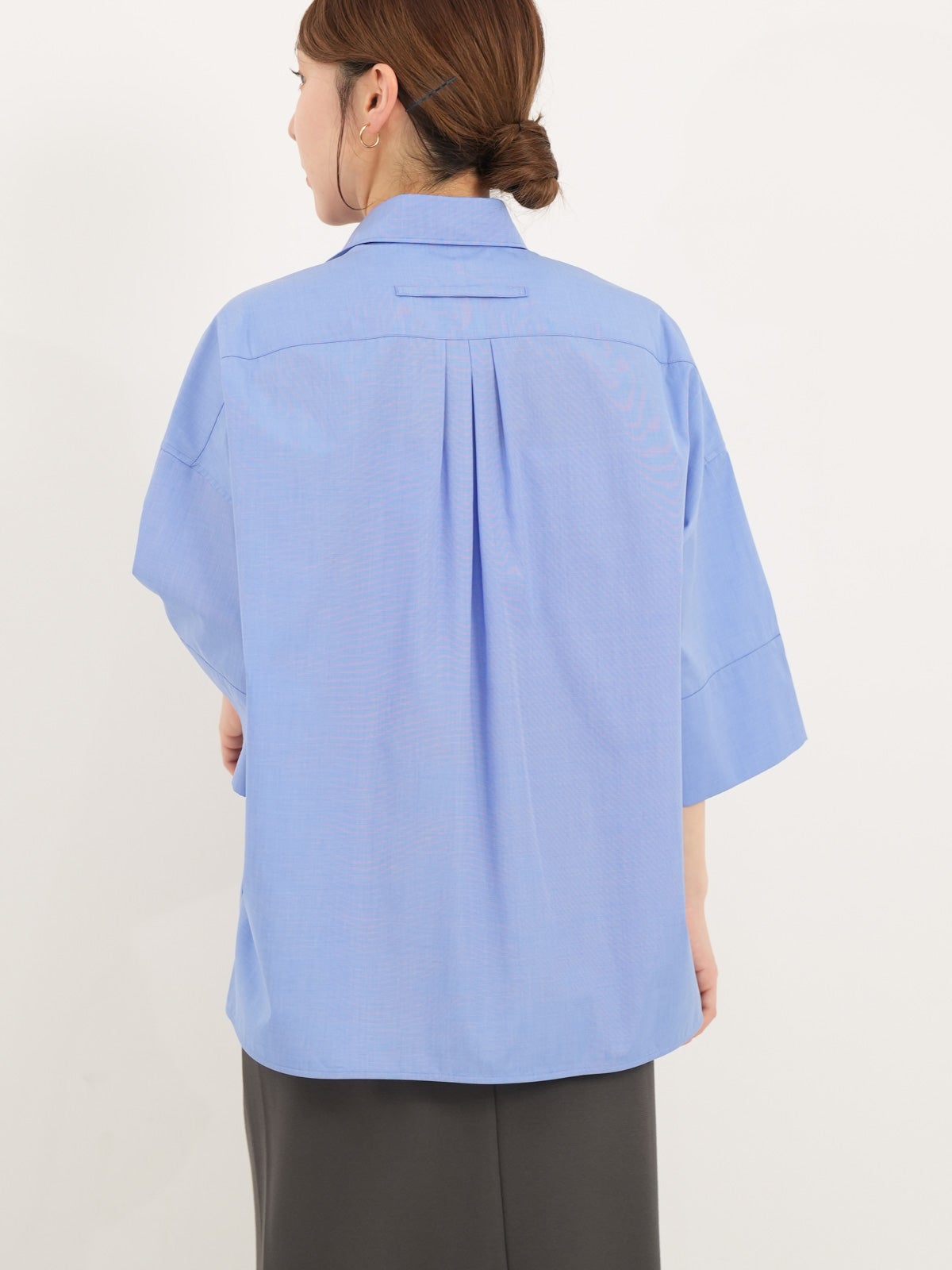 TICCA ] スクエア半袖ダブルカフスシャツ | FUKAYA FASHION STORES ONLINE