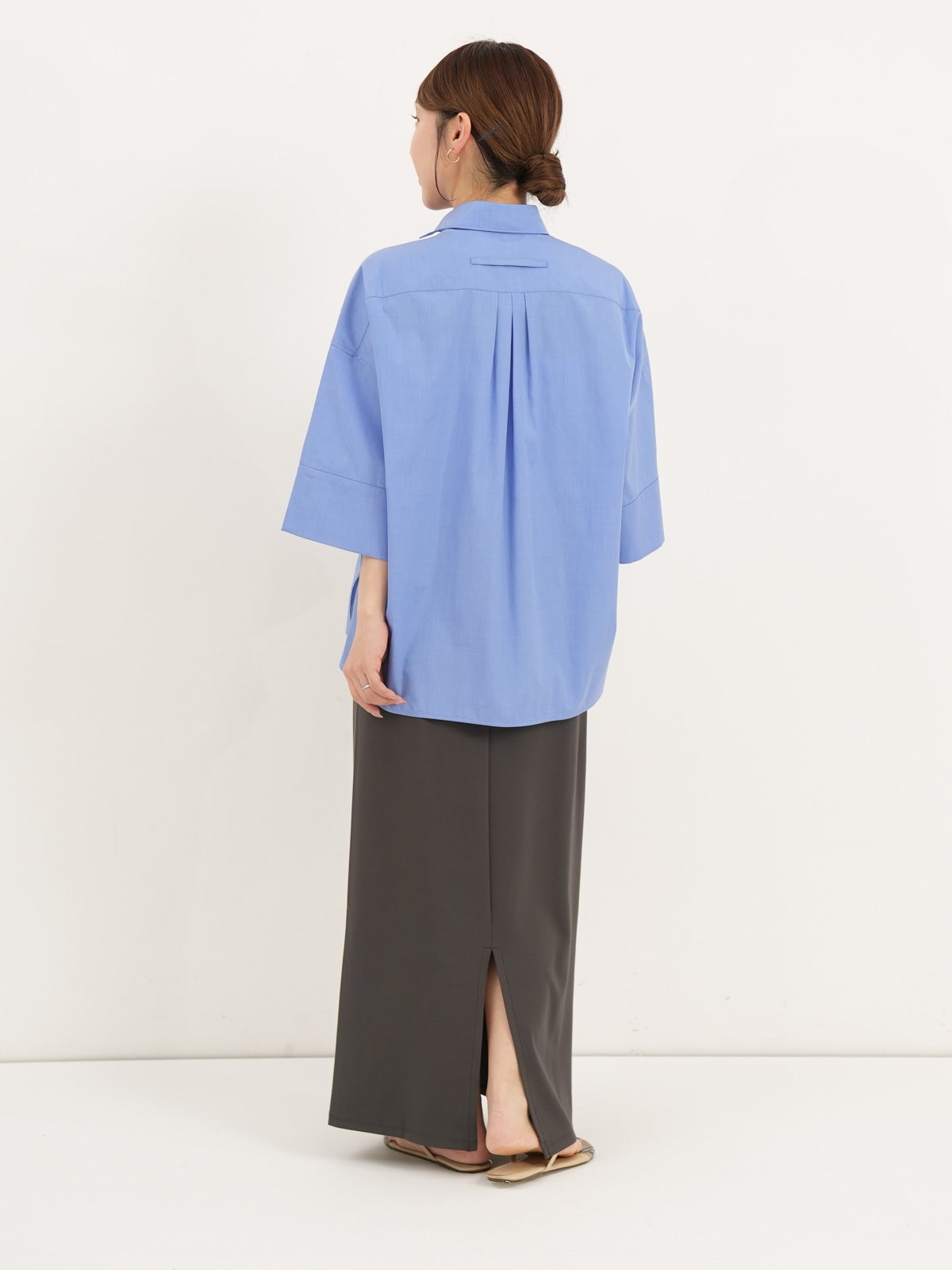 TICCA ] スクエア半袖ダブルカフスシャツ | FUKAYA FASHION STORES ONLINE
