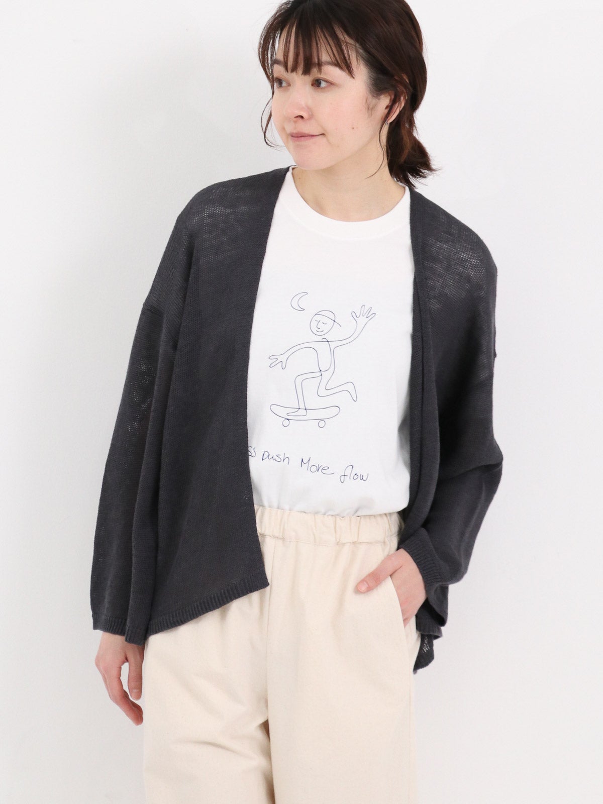 タンタン購入 Smile and be happy/黒 カーディガン タンタン購入 Smile and be happy/黒 カーディガン の通販はau PAY