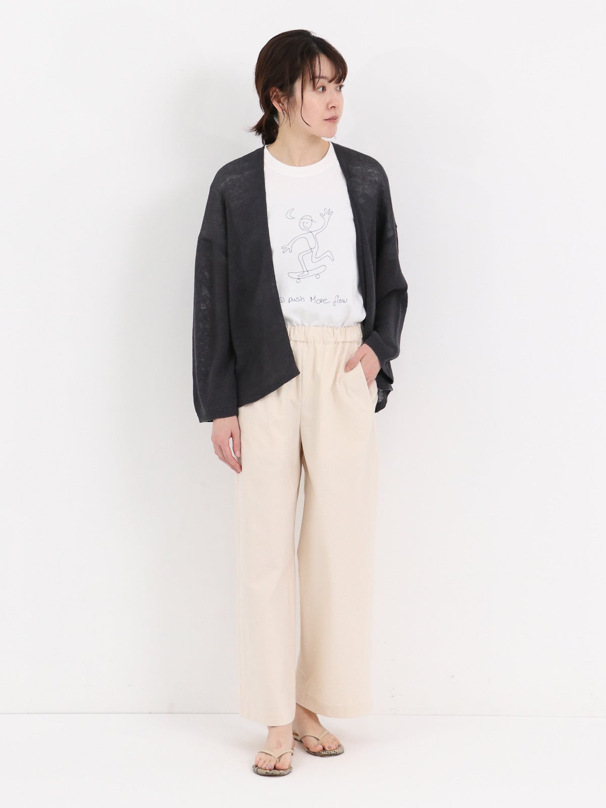 model : 167cm 着用サイズ : 38