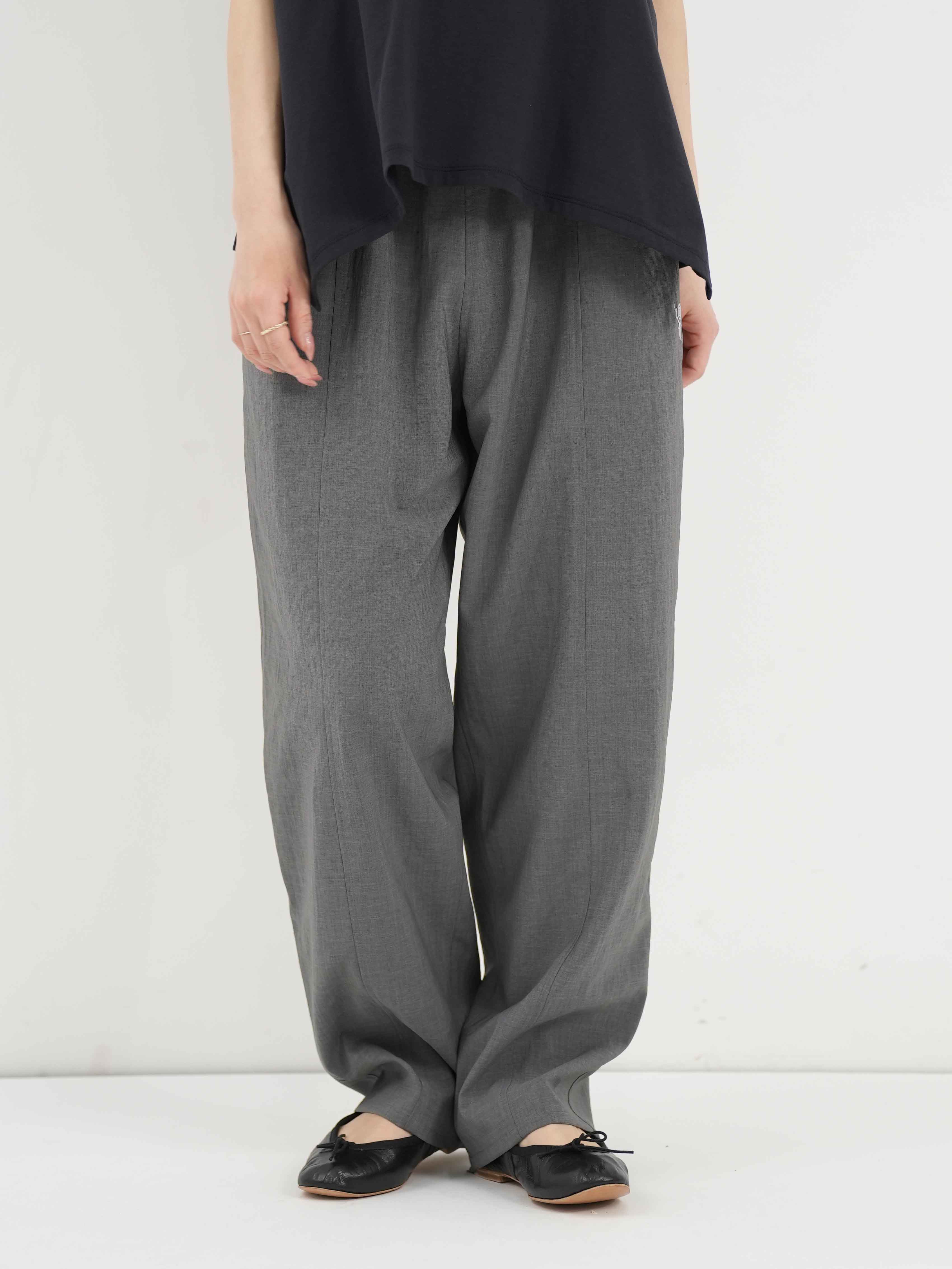 South2 West8 ] Army String Pant - Poly Oxford | FUKAYA FASHION