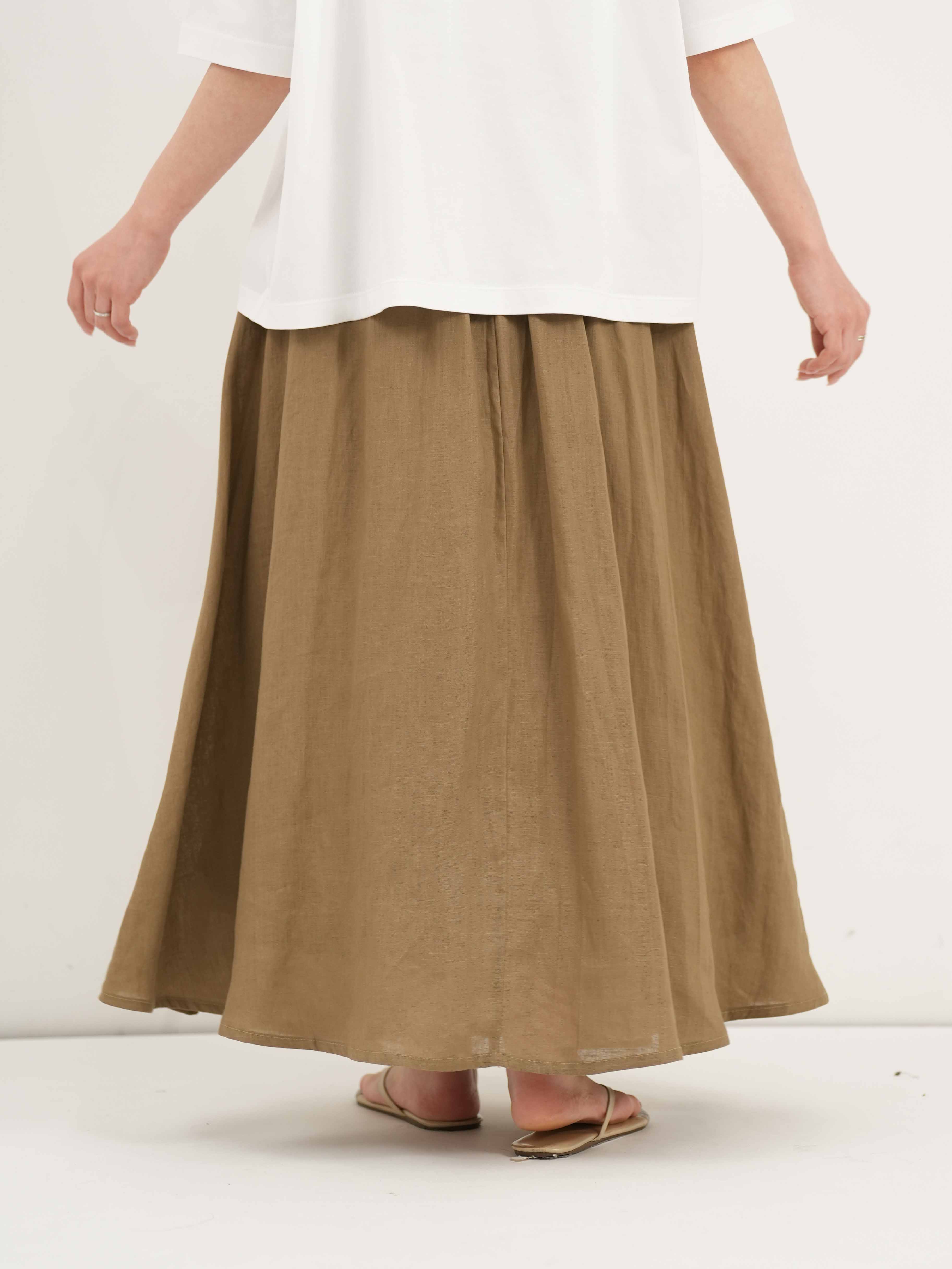 スカート諸々 ONLINE STORES FASHION FUKAYA | タックサーキュラースカート ] AUG 洋楽