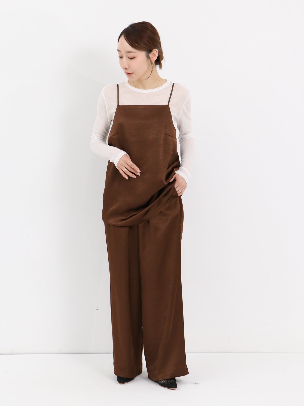 model : 157cm 着用サイズ 36