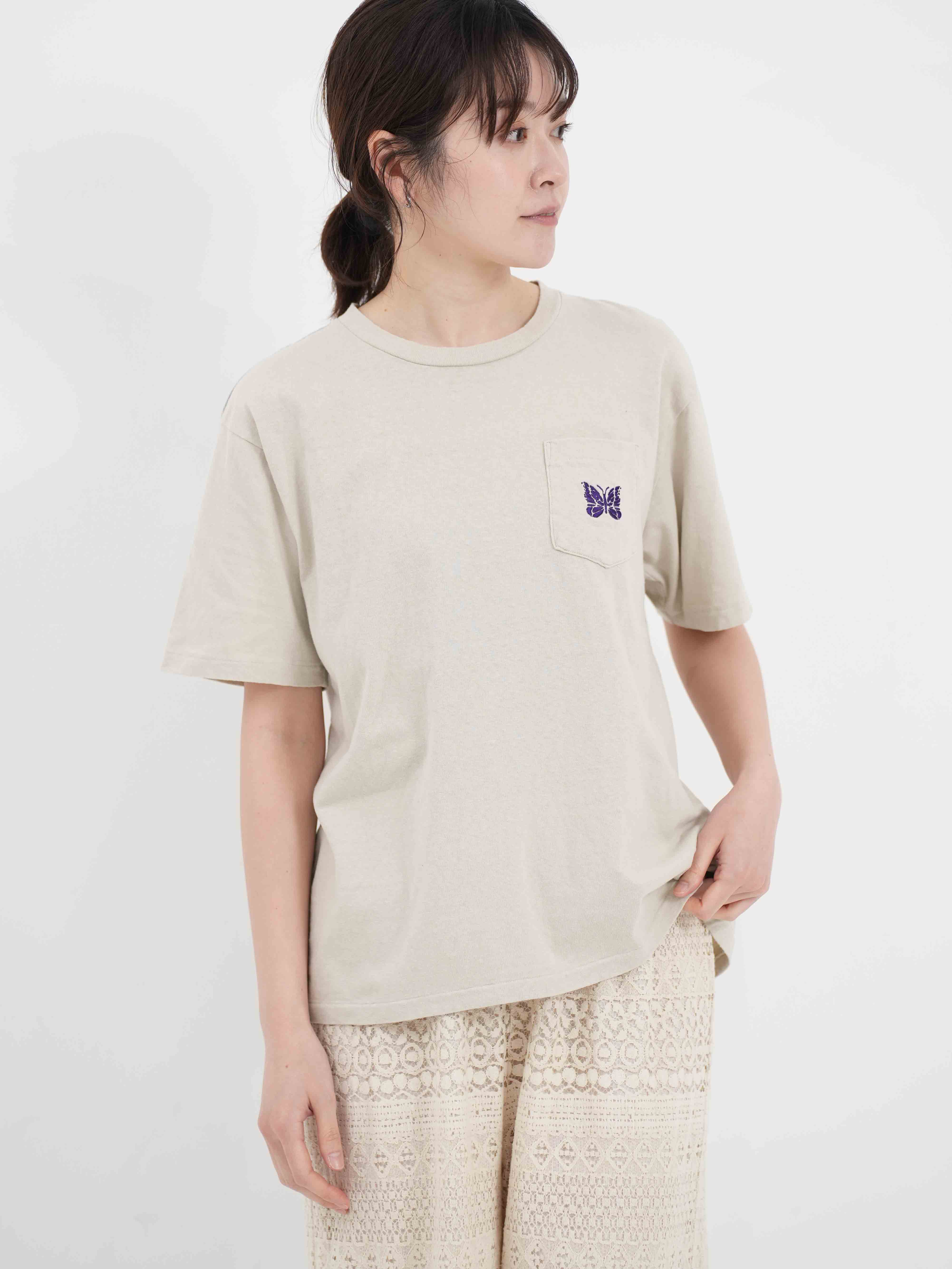 Needles ] S/S Pocket Tee - Cotton Jersey | FUKAYA FASHION STORES