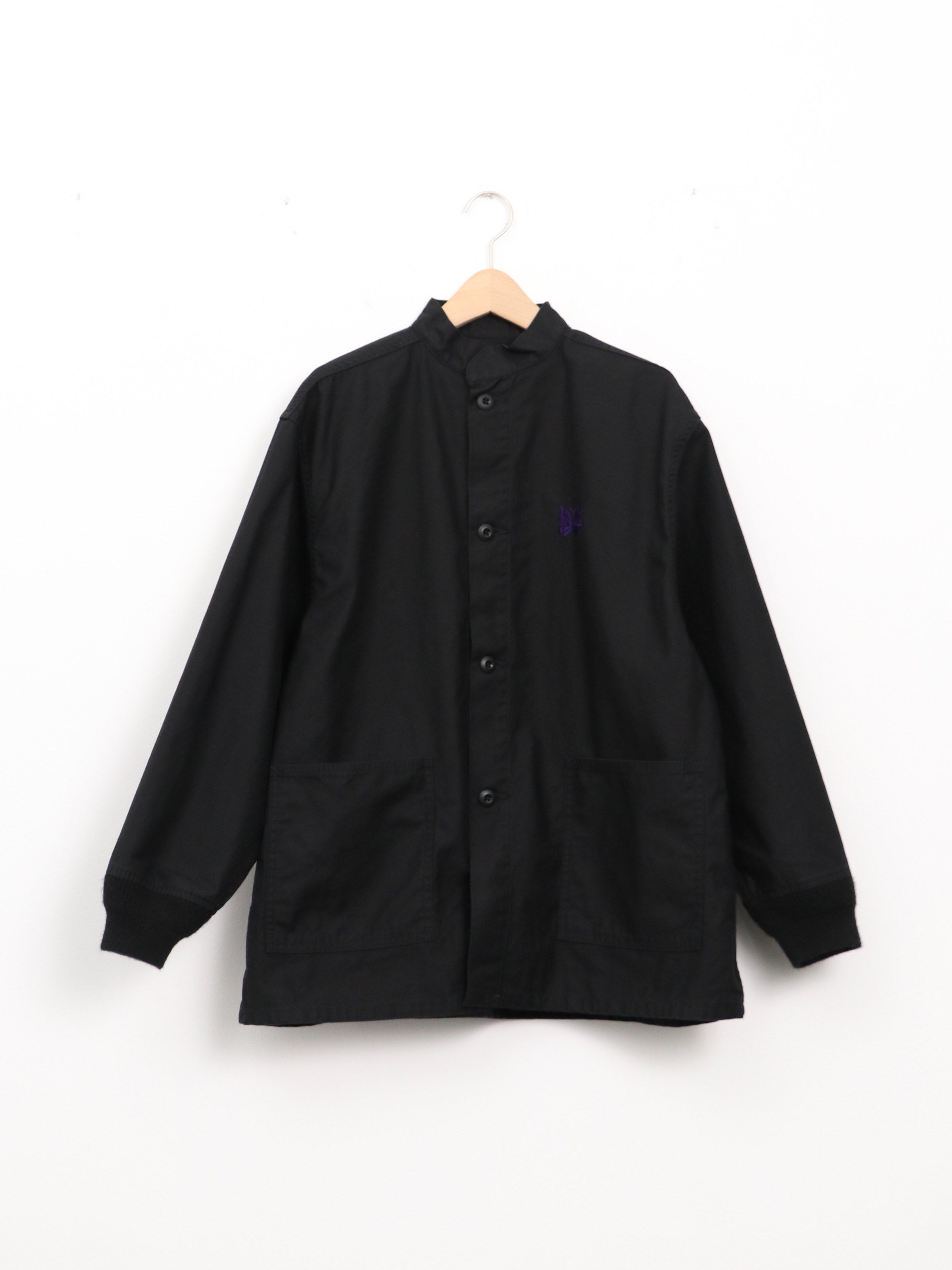 Needles ] Army Shirt - Reversed Sateen | FUKAYA FASHION STORES ONLINE