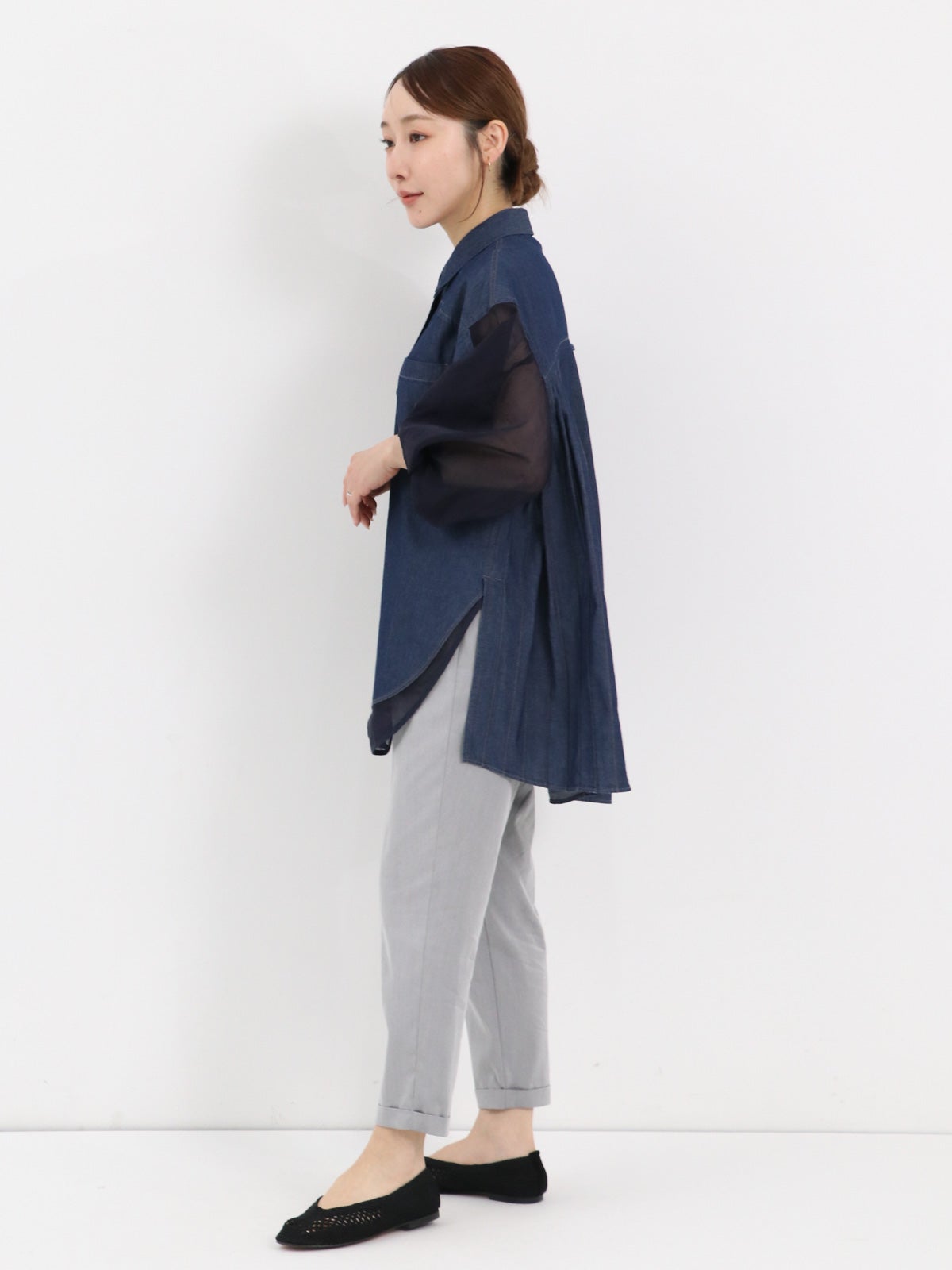 Lallia Mu ] デニムシャツ | FUKAYA FASHION STORES ONLINE