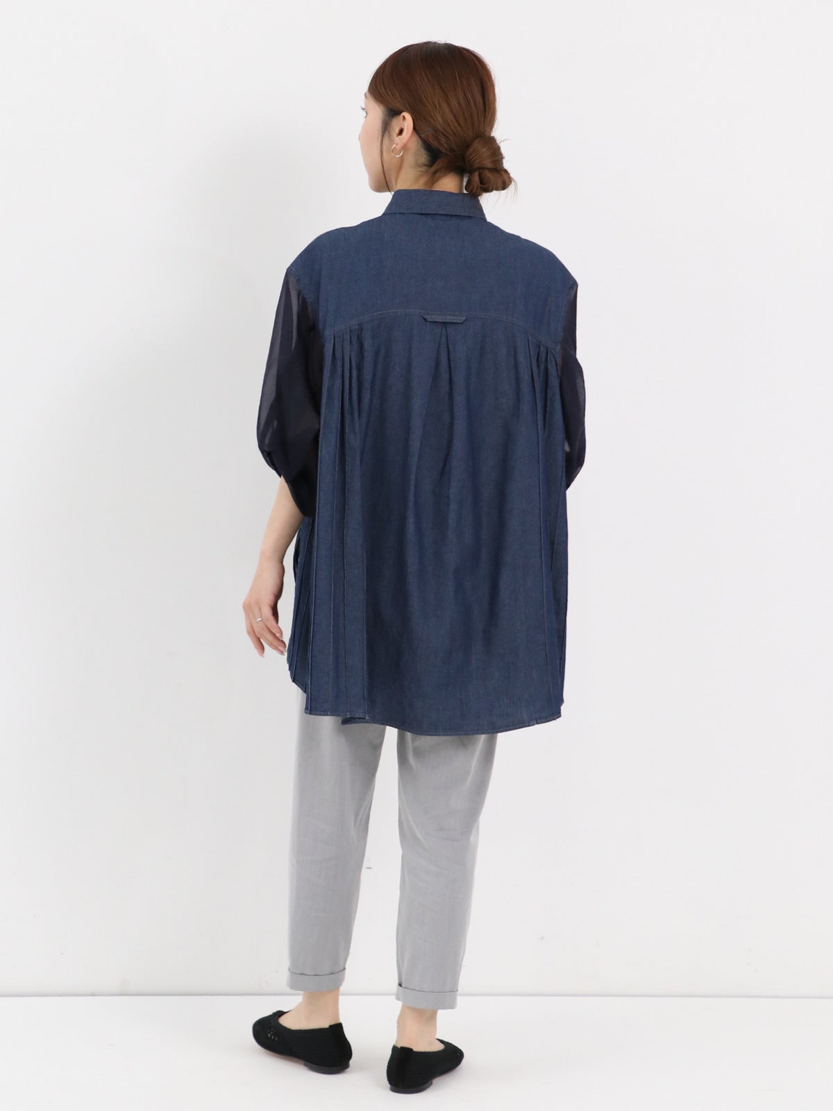 Lallia Mu ] デニムシャツ | FUKAYA FASHION STORES ONLINE