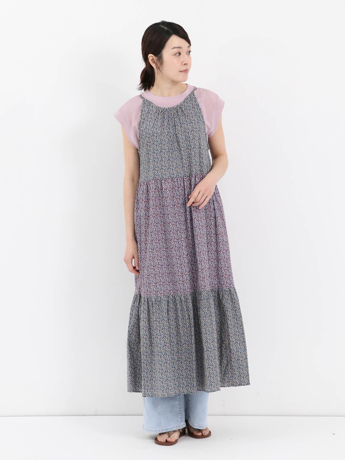 ACUTA ] リバティプリントワンピース | FUKAYA FASHION STORES ONLINE