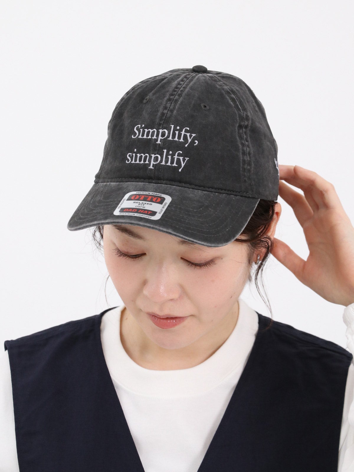 South2 West8 ] Strap Back Cap - Simplify,simplify | FUKAYA FASHION
