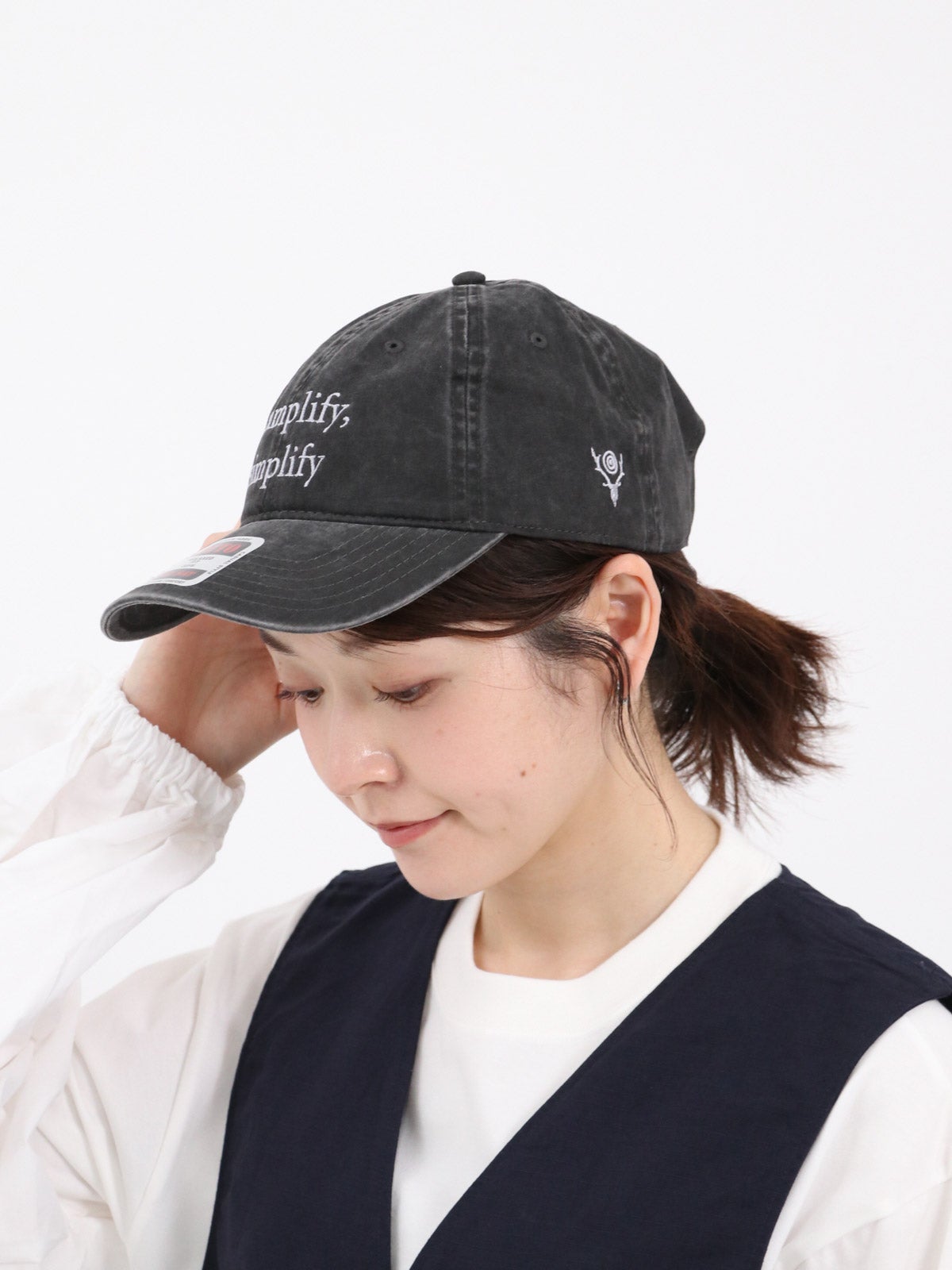 South2 West8 ] Strap Back Cap - Simplify,simplify | FUKAYA FASHION