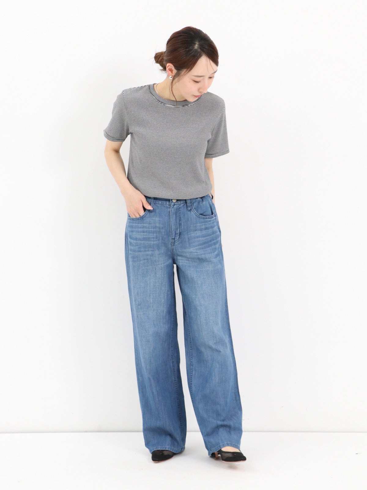 model : 157cm 着用サイズ 22