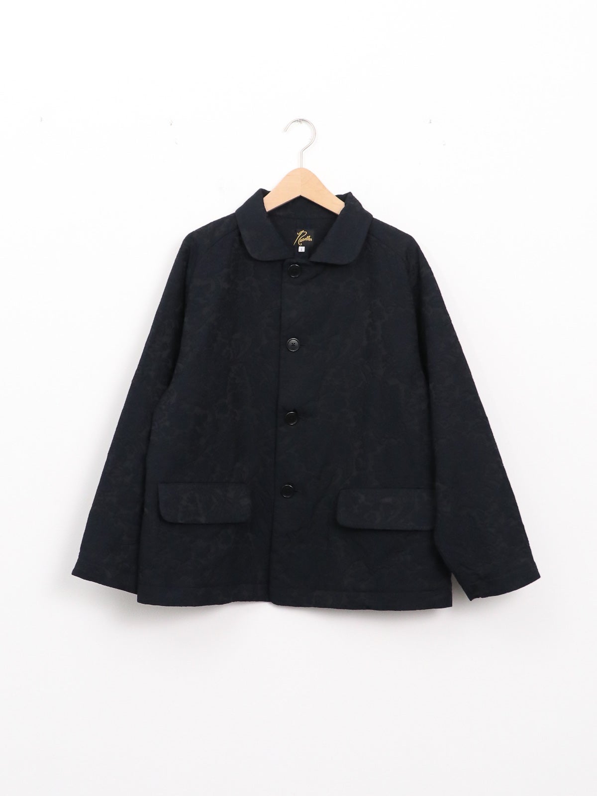Needles ] Round Collar Jacket - Calico Jacquard | FUKAYA FASHION