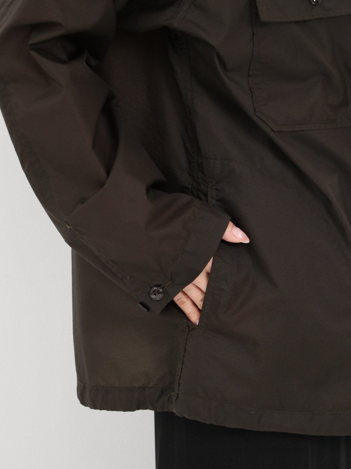 ENGINEERED GARMENTS ] Cagoule Shirt - Nylon Micro Ripstop | FUKAYA