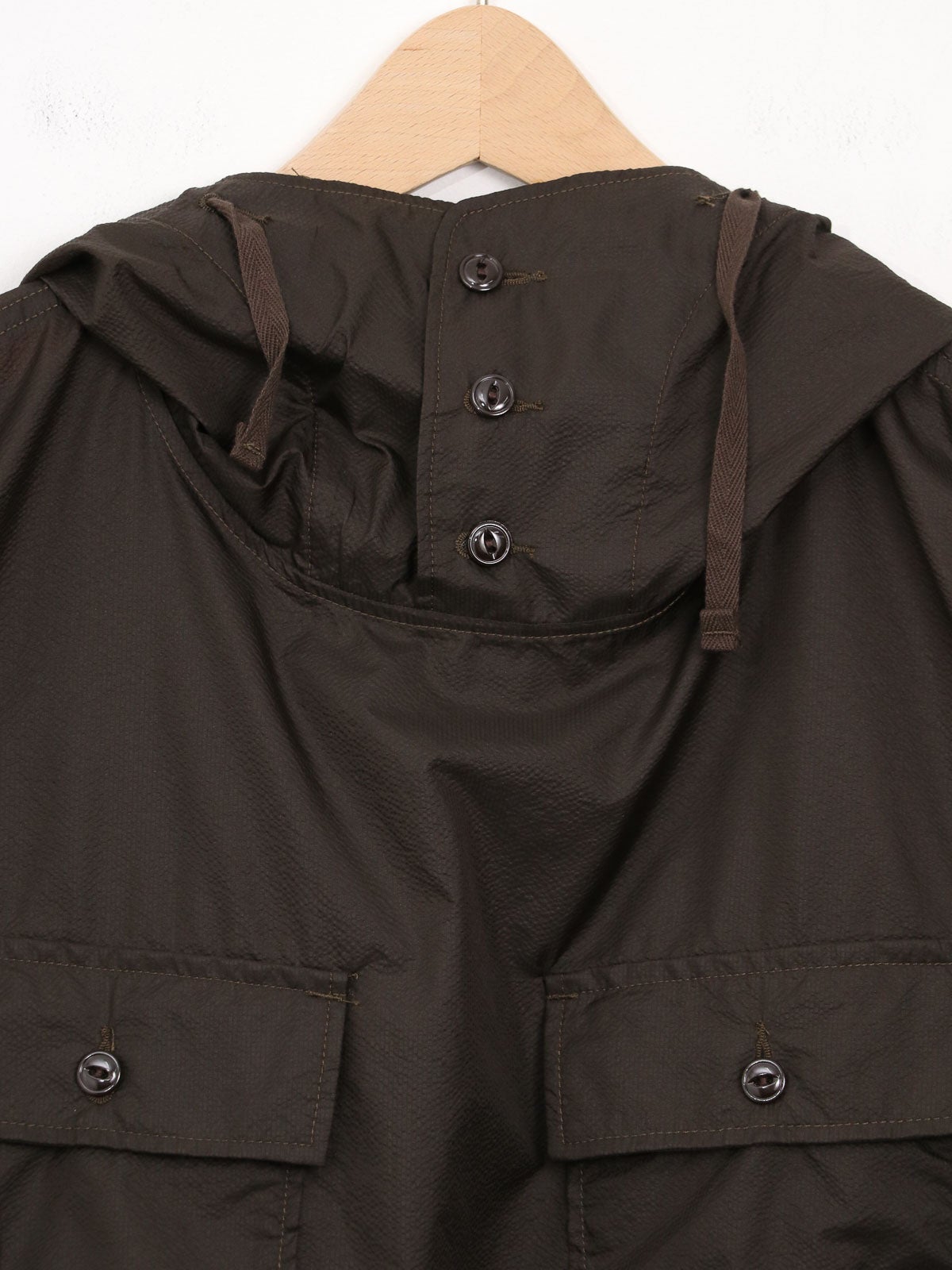 希少ENGINEERED GARMENTS ナバホ柄 プルオーバー フーディ S ENGINEERED GARMENTS ] Cagoule Shirt - Nylon Micro Ripstop | FUKAYA