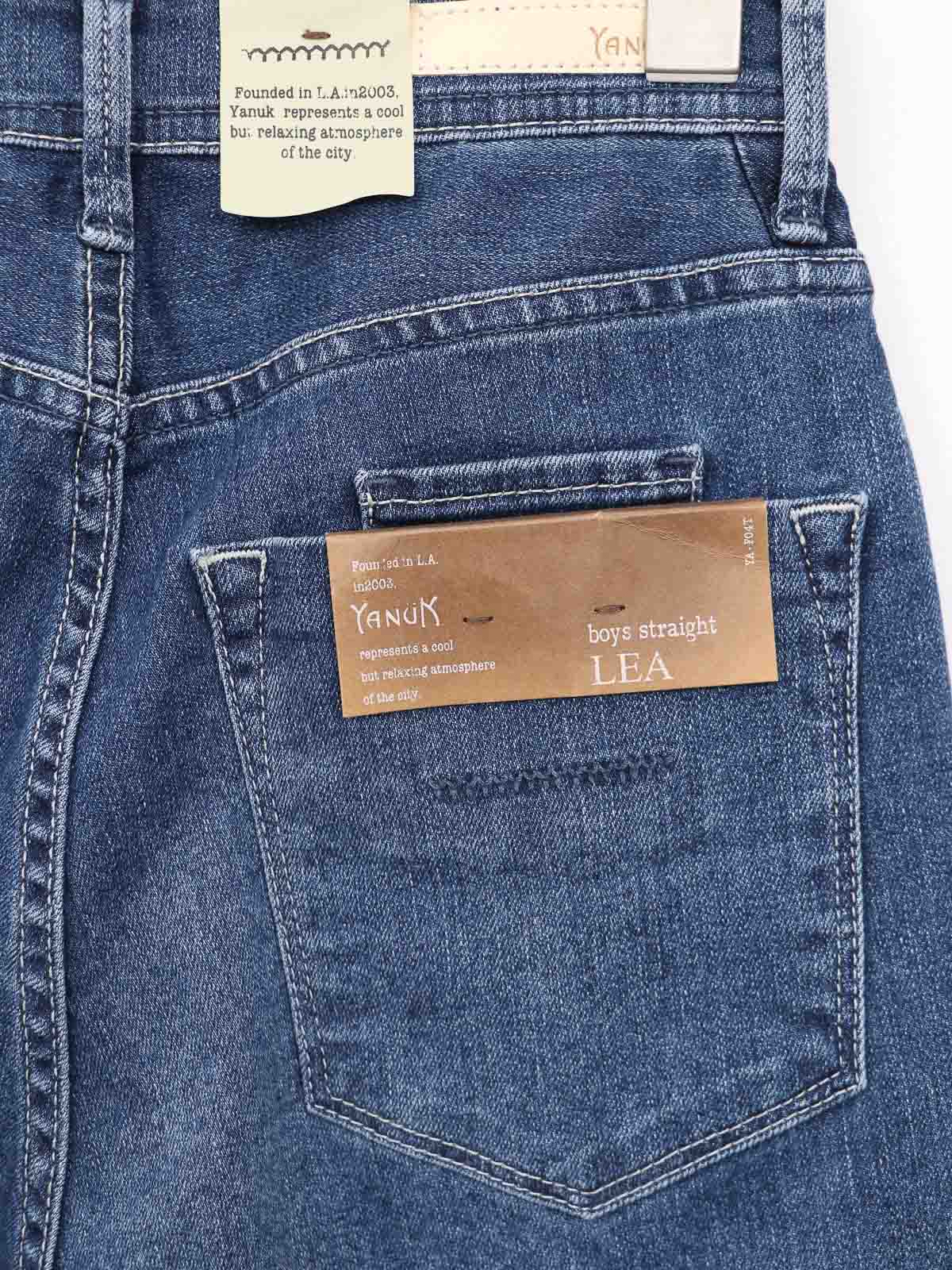 【美品】YANUK LEA 24 Really Light YANUK ] Really Light ボーイズストレート