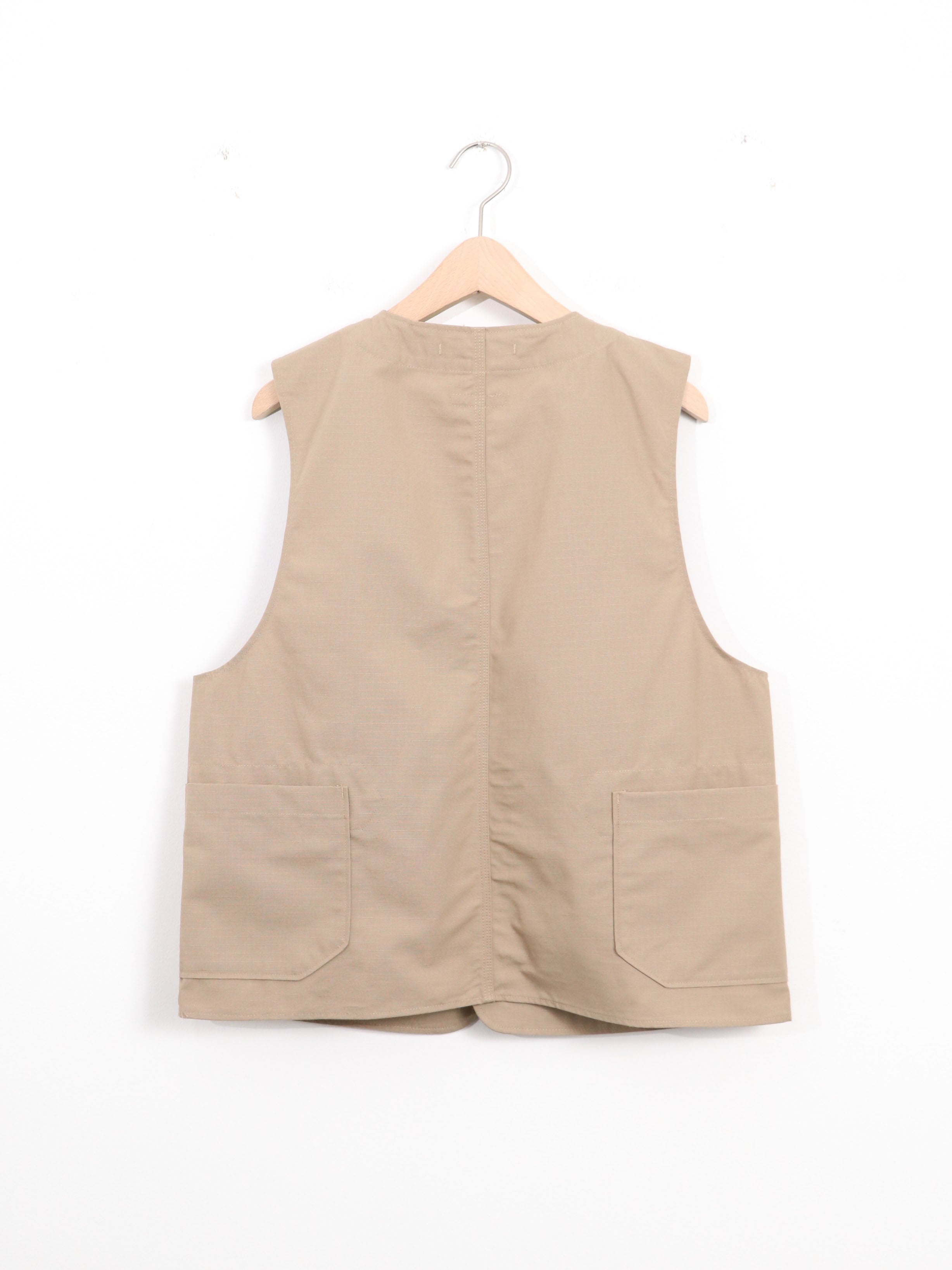ENGINEERED GARMENTS ] Upland Vest - Cotton Ripstop | FUKAYA