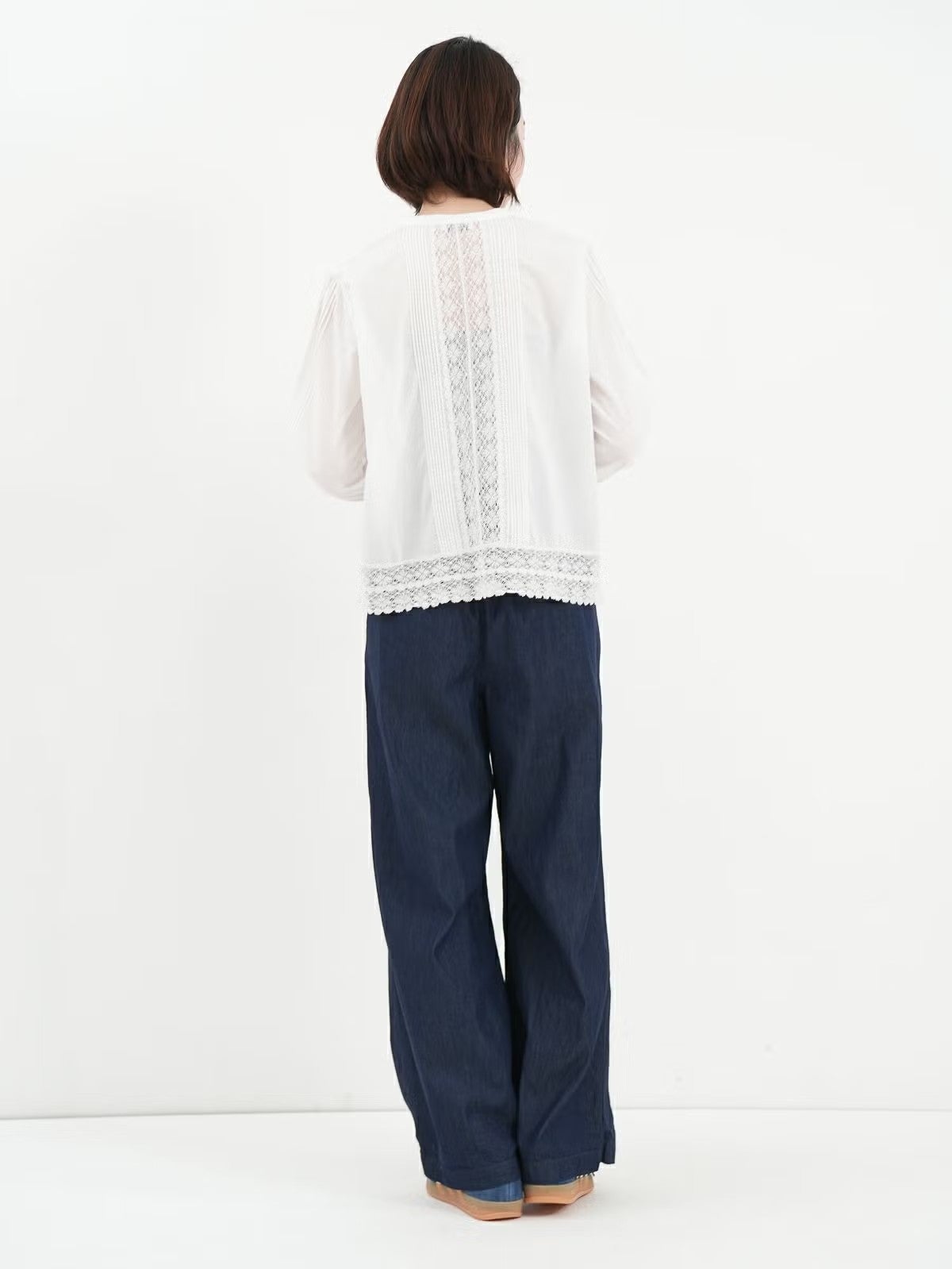 Fanaka ] リバーレース前開きブラウス | FUKAYA FASHION STORES ONLINE