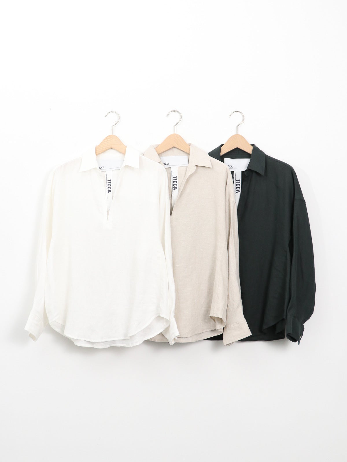 TICCA ] リネンスキッパーシャツ | FUKAYA FASHION STORES ONLINE