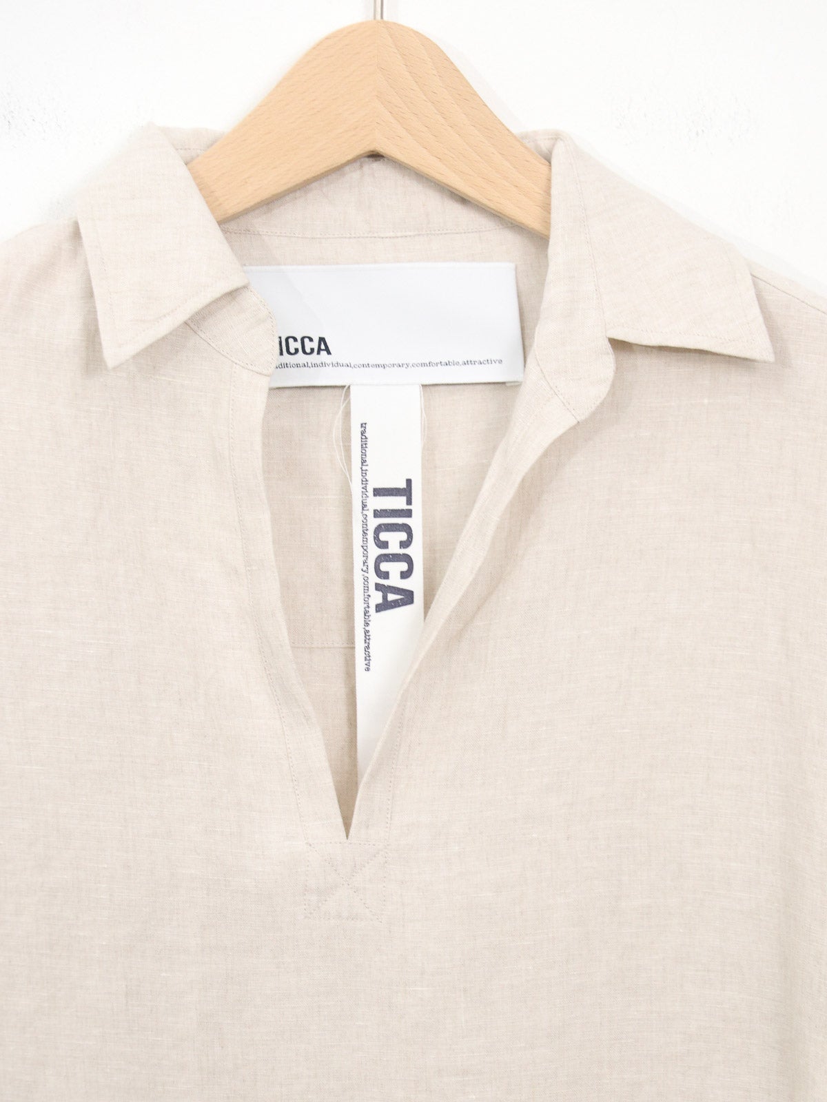 TICCA ] リネンスキッパーシャツ | FUKAYA FASHION STORES ONLINE