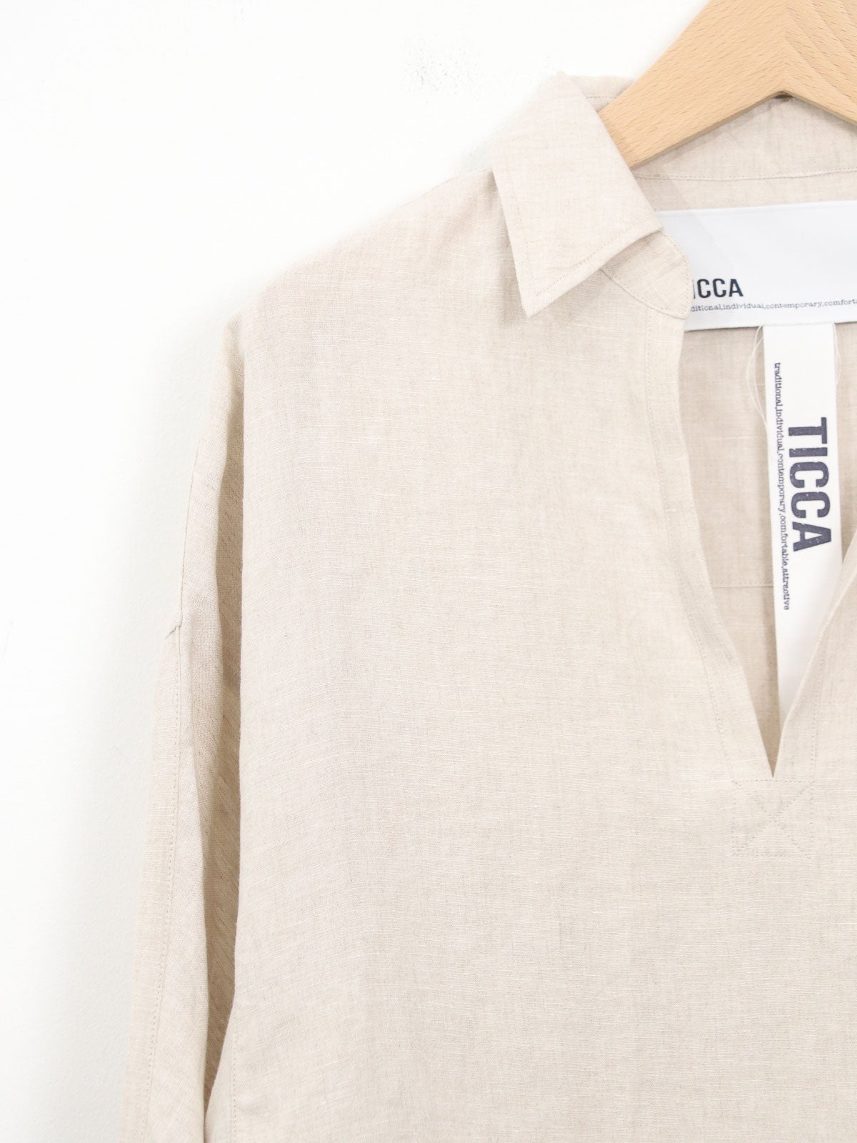 TICCA ] リネンスキッパーシャツ | FUKAYA FASHION STORES ONLINE