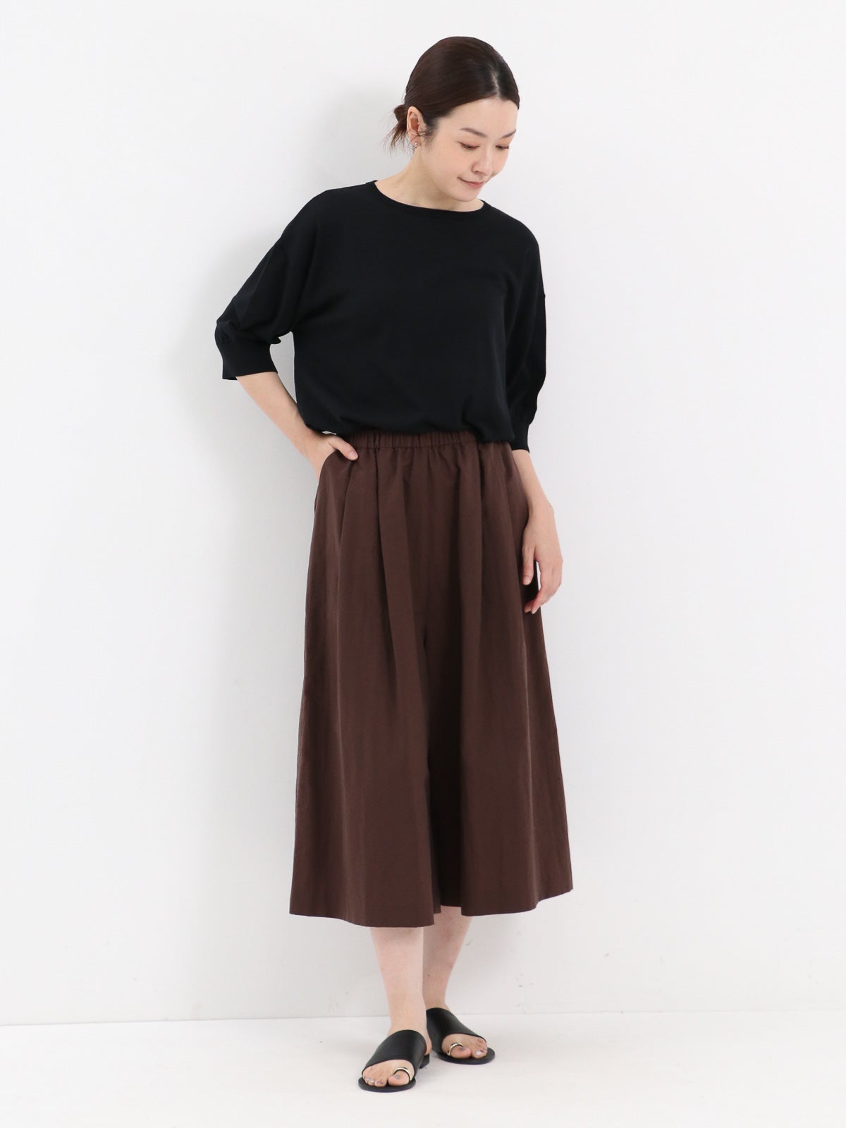 model : 167cm 着用サイズ : 38