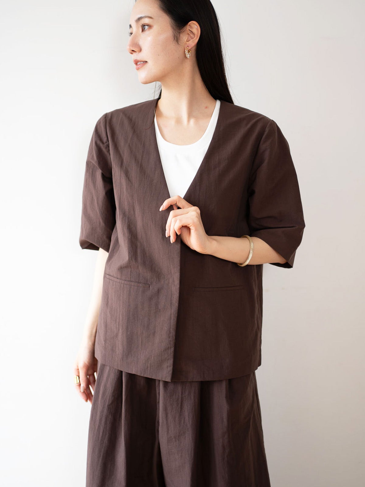 model : 169cm 着用サイズ 38