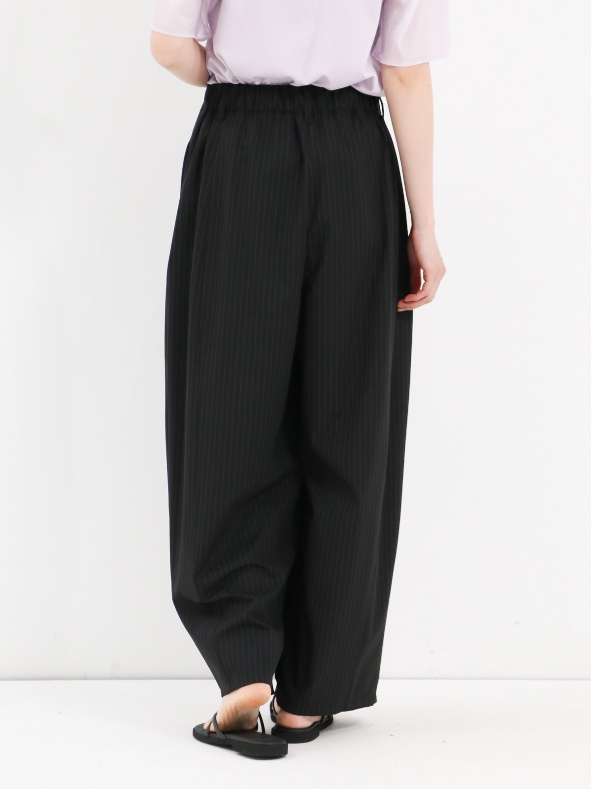 AQUAFITS ] ゴムギャザーパンツ - Stripe | FUKAYA FASHION STORES ONLINE