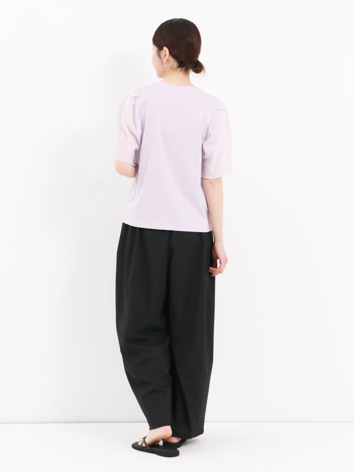 AQUAFITS ] ゴムギャザーパンツ - Stripe | FUKAYA FASHION STORES ONLINE