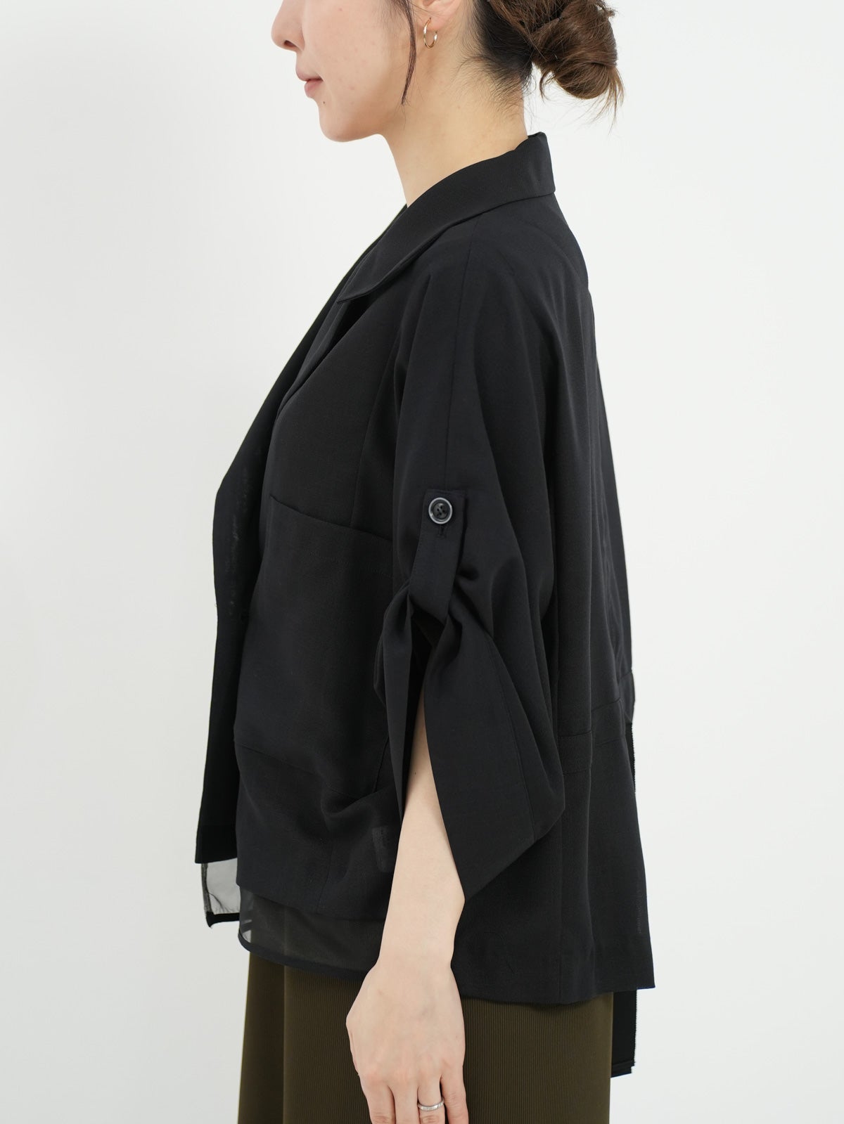 Lallia Mu ] ハーフスリーブジャケット | FUKAYA FASHION STORES ONLINE