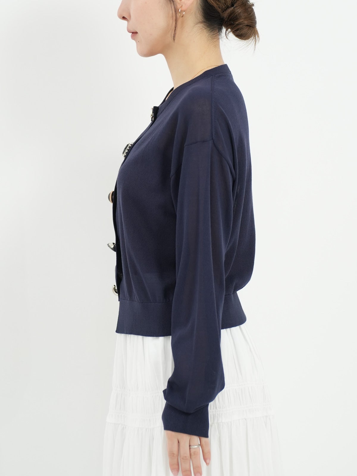 TORRAZZO DONNA ] ビジューカーディガン | FUKAYA FASHION STORES ONLINE