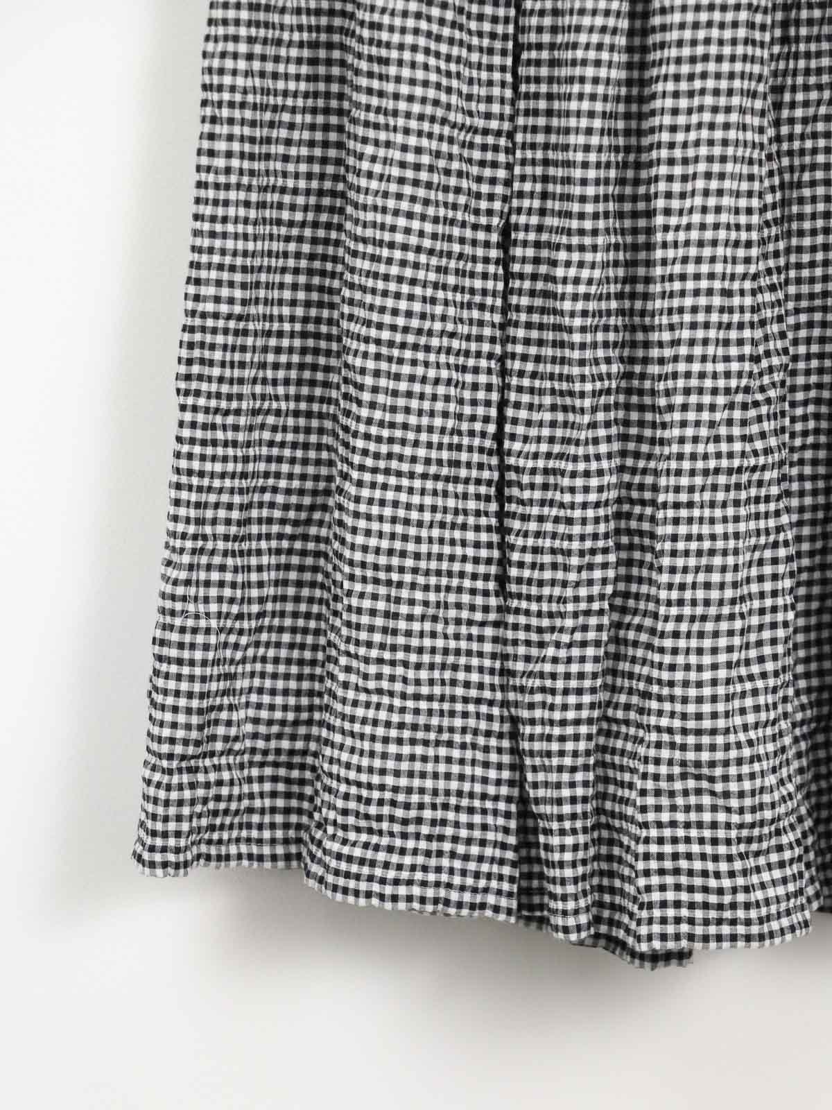 Vent d' ouest ] シャーリングチェックスカート | FUKAYA FASHION