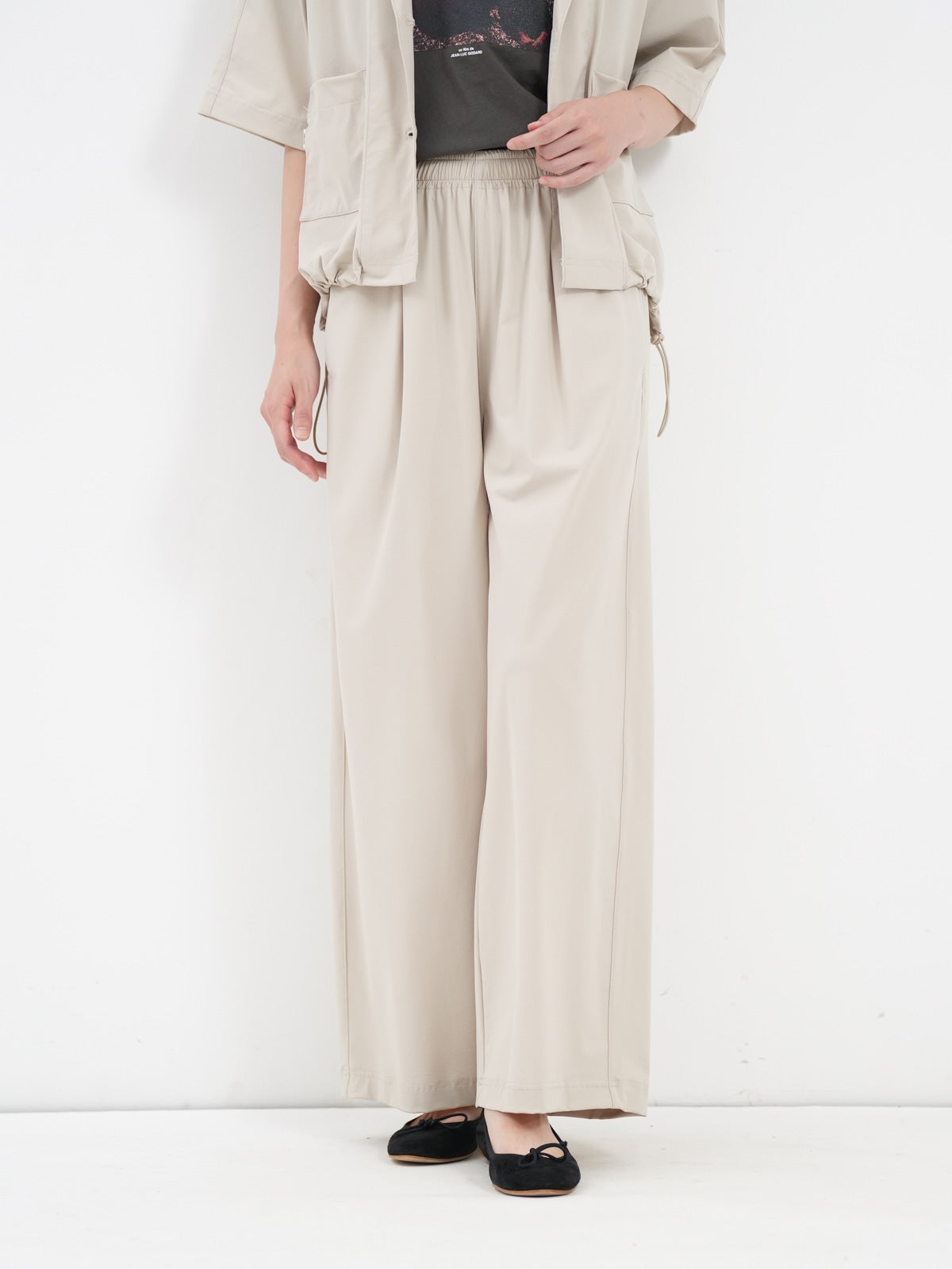 SOMETHING ] SL PANTS WIDE