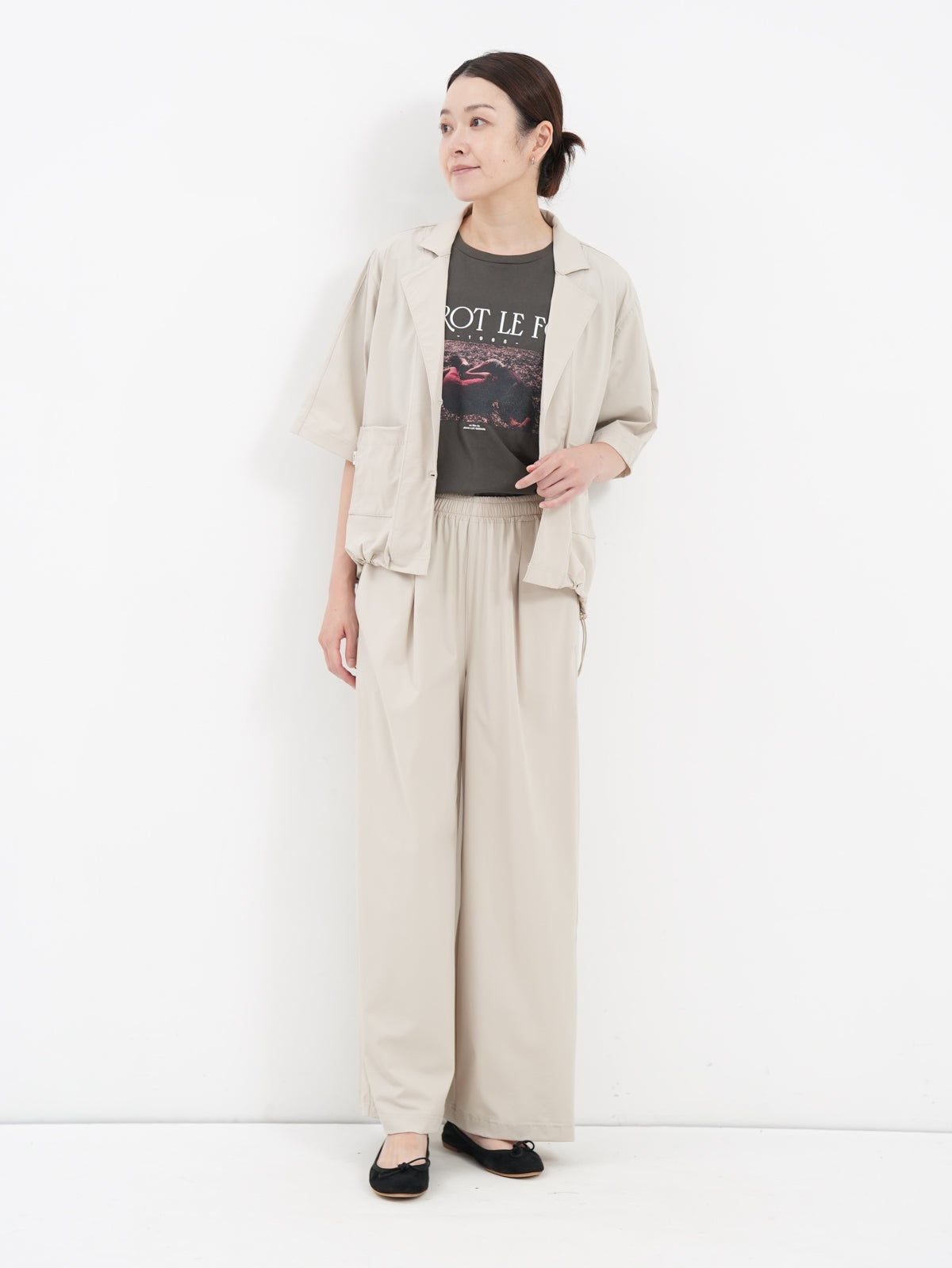 SOMETHING ] SL PANTS WIDE