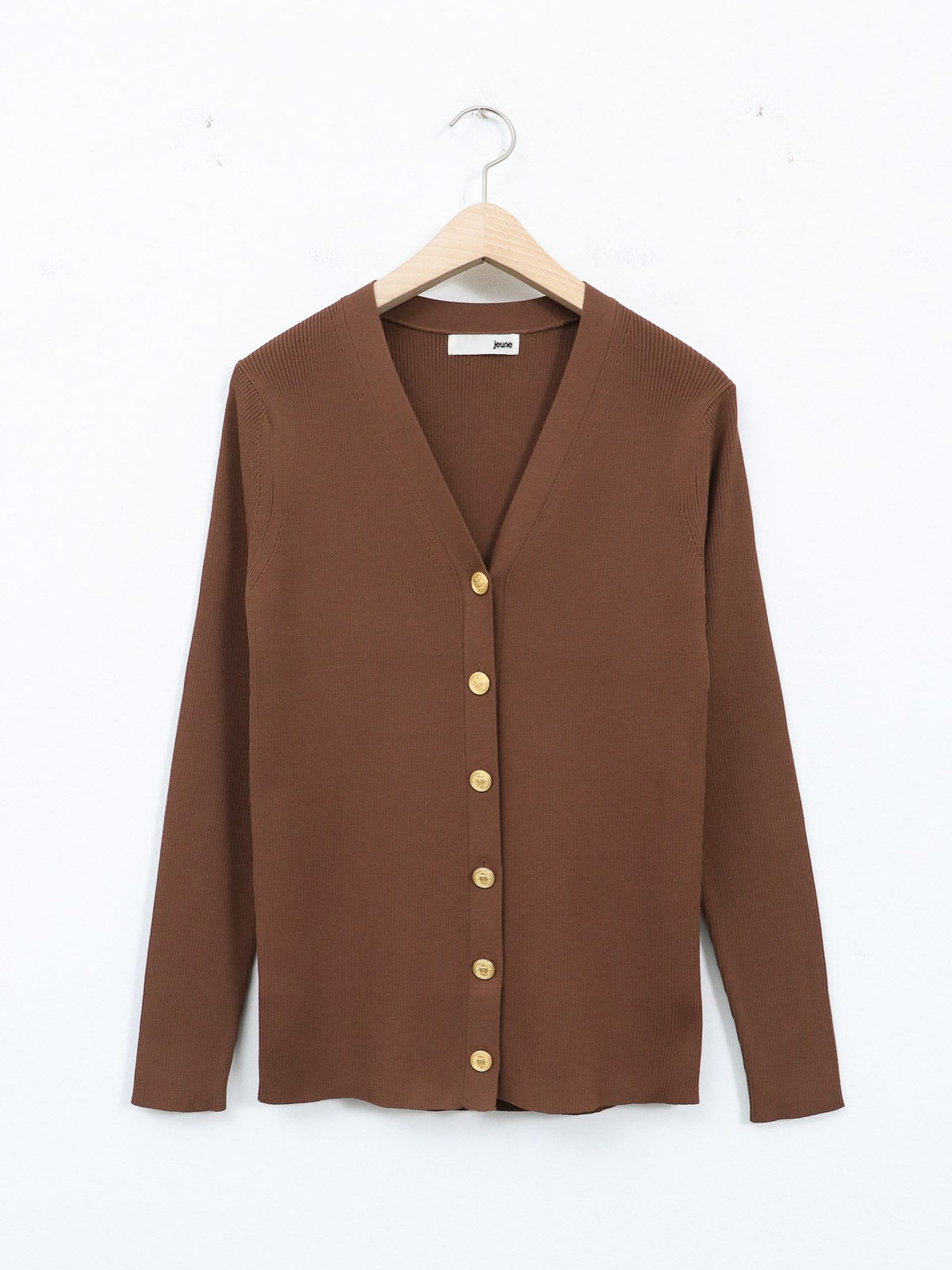 jeune ] 別注Vネックリブカーディガン | FUKAYA FASHION STORES ONLINE