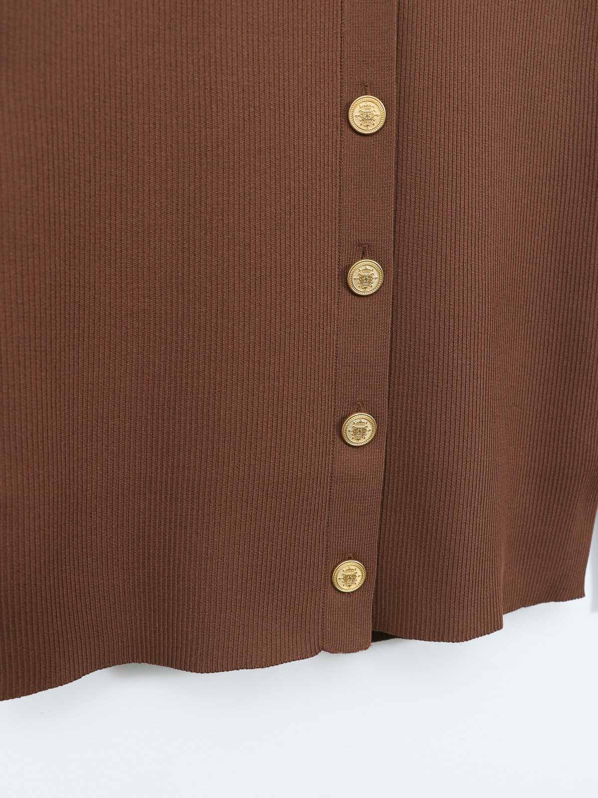 jeune ] 別注Vネックリブカーディガン | FUKAYA FASHION STORES ONLINE