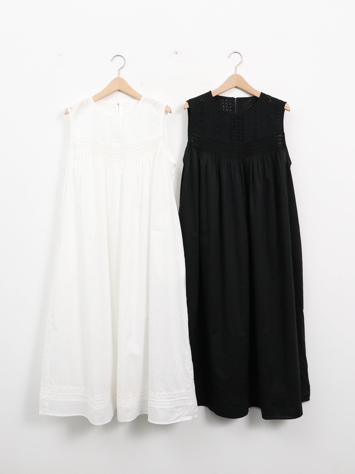 mao made ] ノースリーブレース切替ワンピース | FUKAYA FASHION