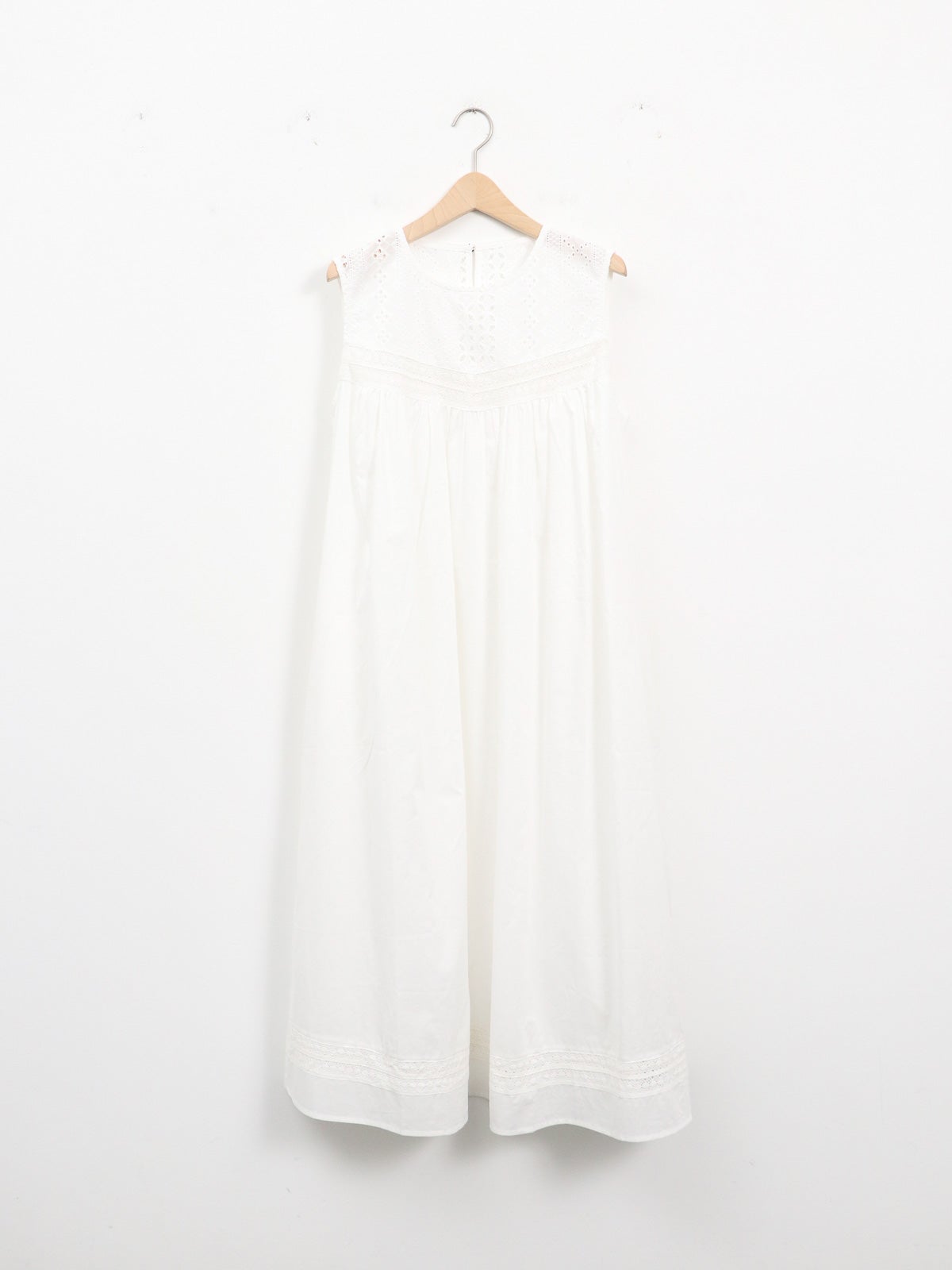 mao made ] ノースリーブレース切替ワンピース | FUKAYA FASHION