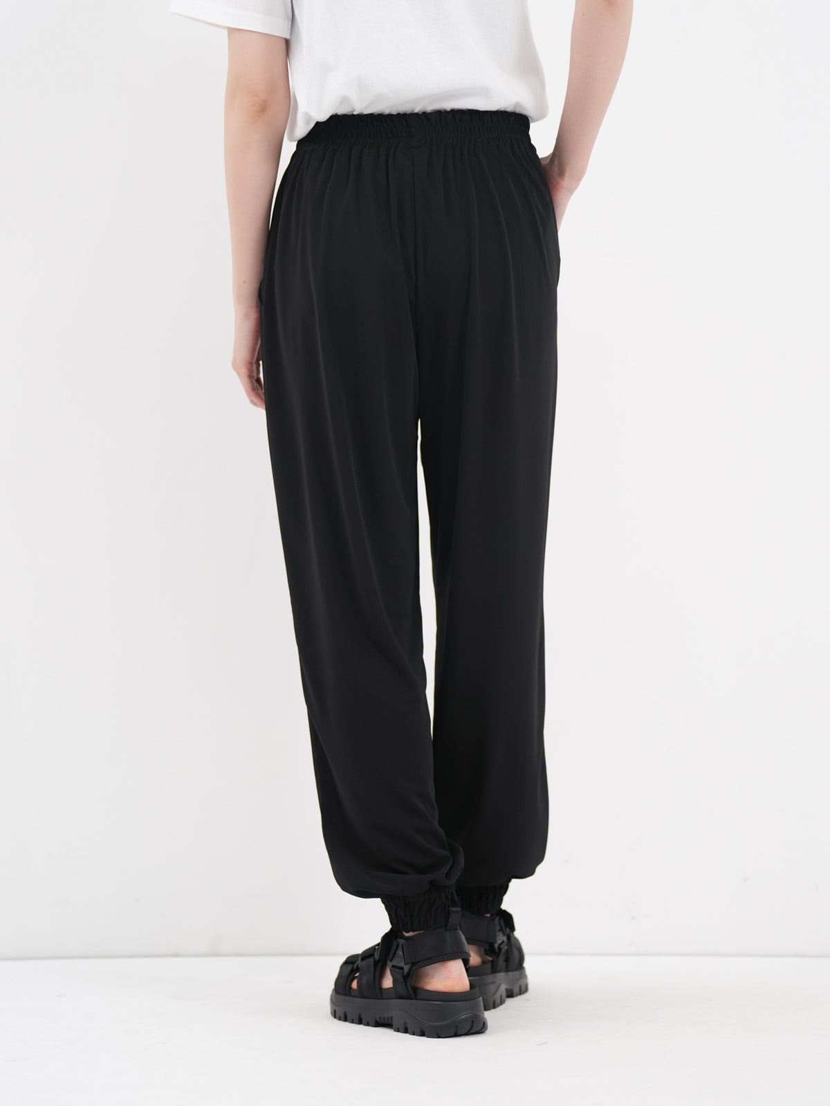 PUPULA ] YAGIPOLY SMOOTH ジョグパンツ | FUKAYA FASHION STORES ONLINE