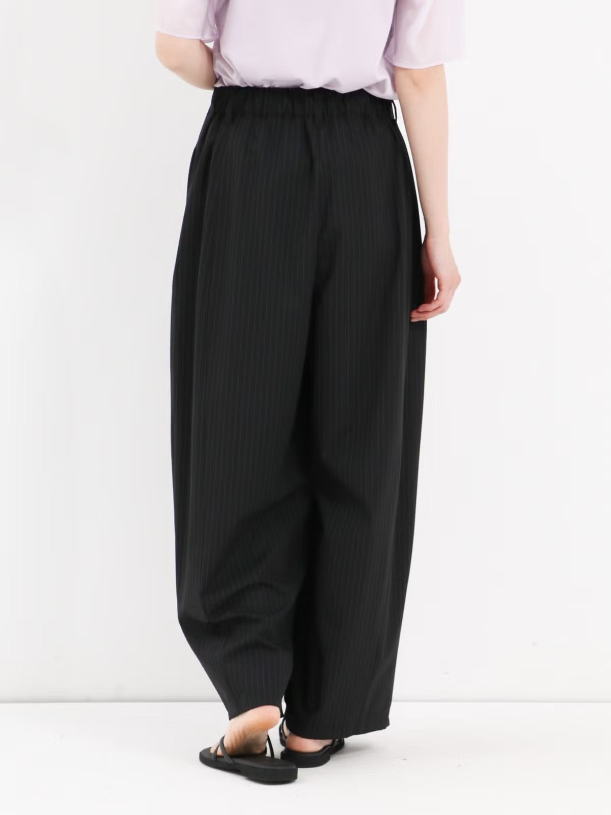 AQUAFITS ] ゴムギャザーパンツ - Stripe | FUKAYA FASHION STORES ONLINE