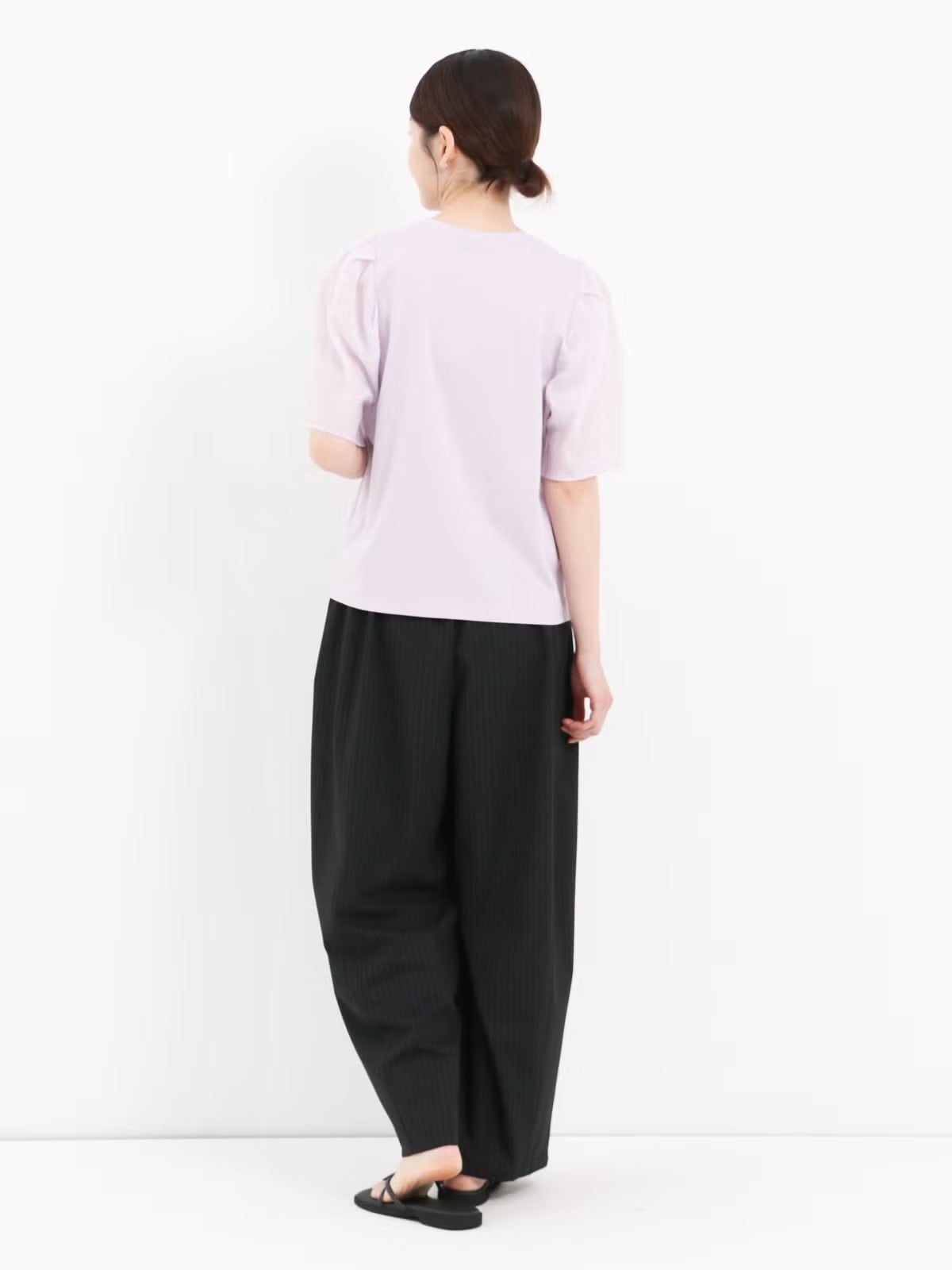AQUAFITS ] ゴムギャザーパンツ - Stripe | FUKAYA FASHION STORES ONLINE
