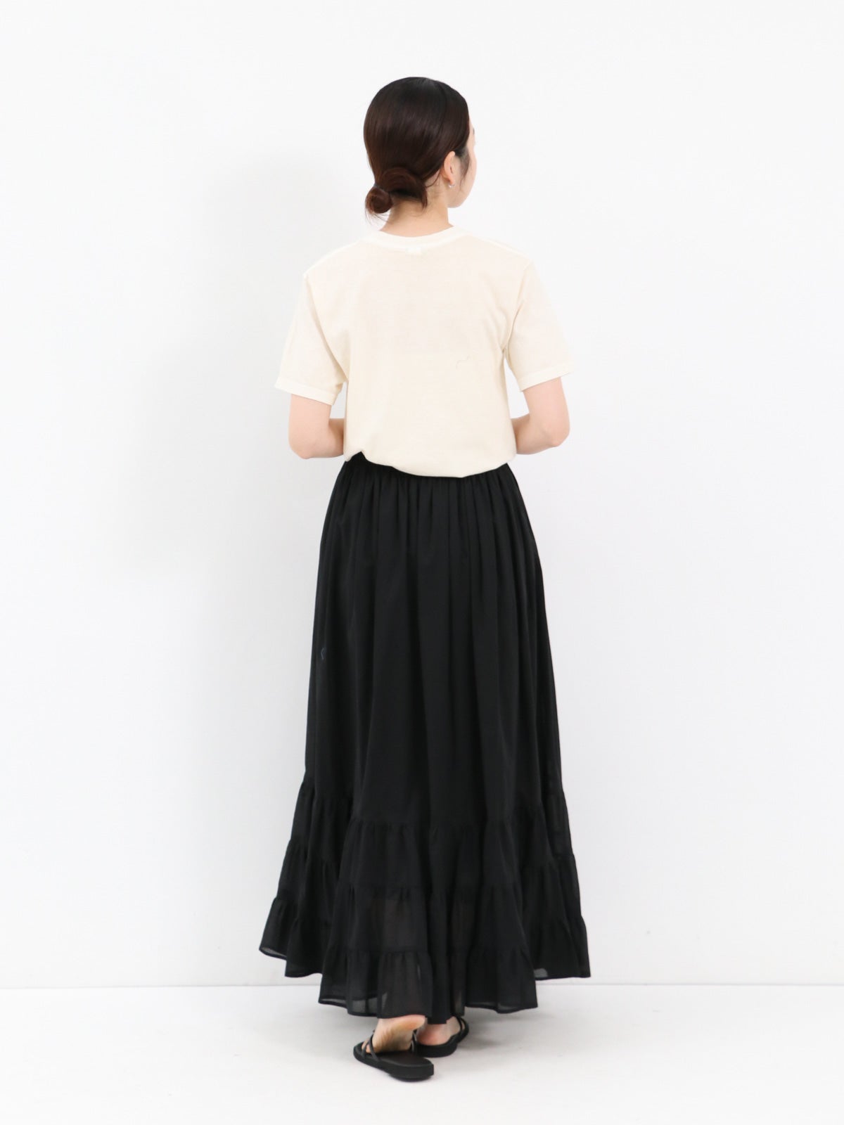 AQUAFITS ] ティアードマキシスカート | FUKAYA FASHION STORES ONLINE