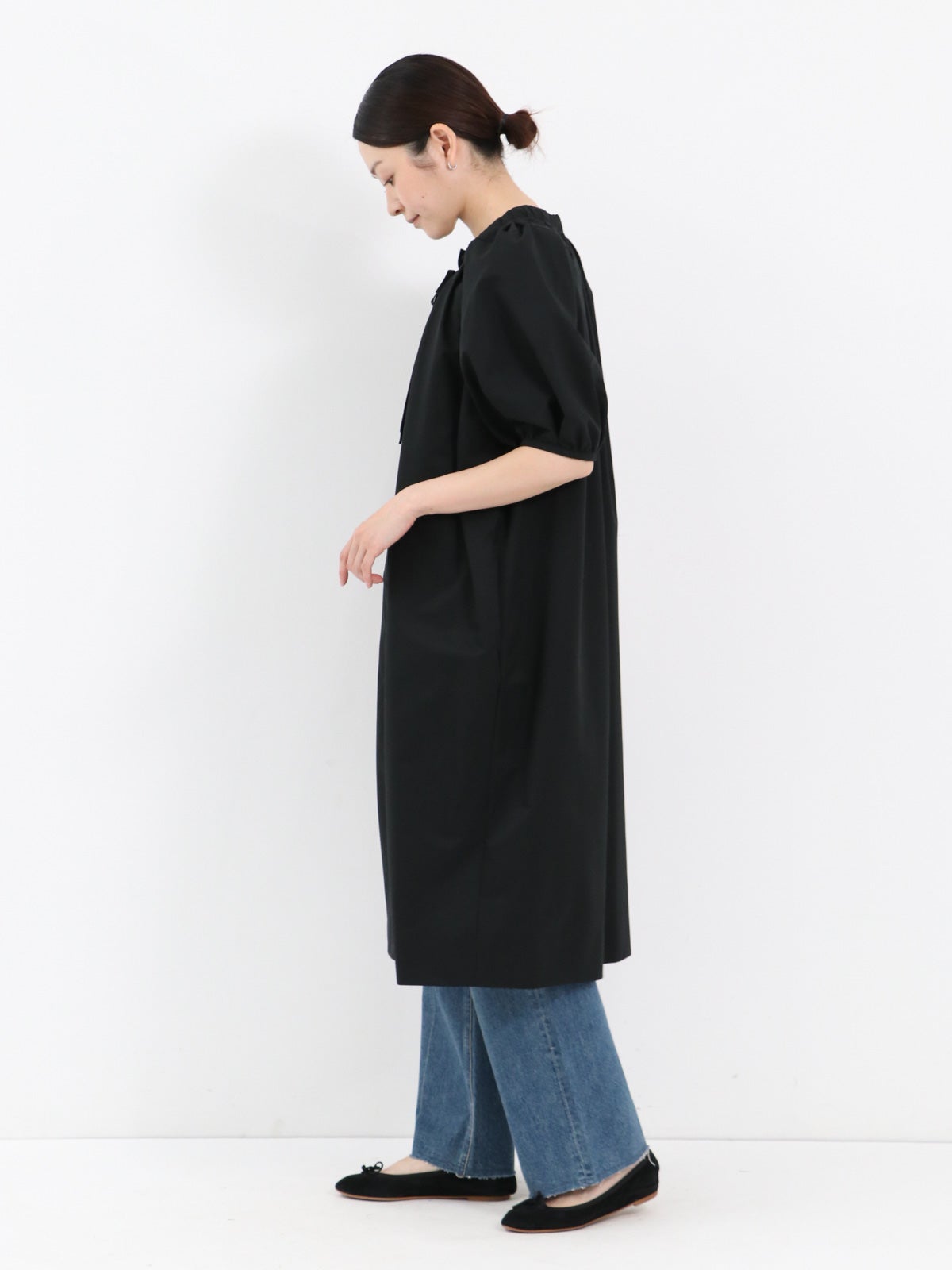J&M DAVIDSON ] Tucked dress | FUKAYA FASHION STORES ONLINE