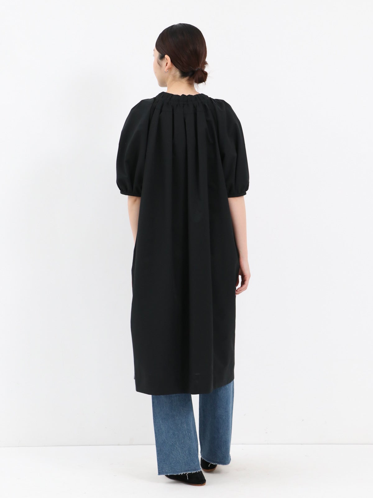 J&M DAVIDSON ] Tucked dress | FUKAYA FASHION STORES ONLINE