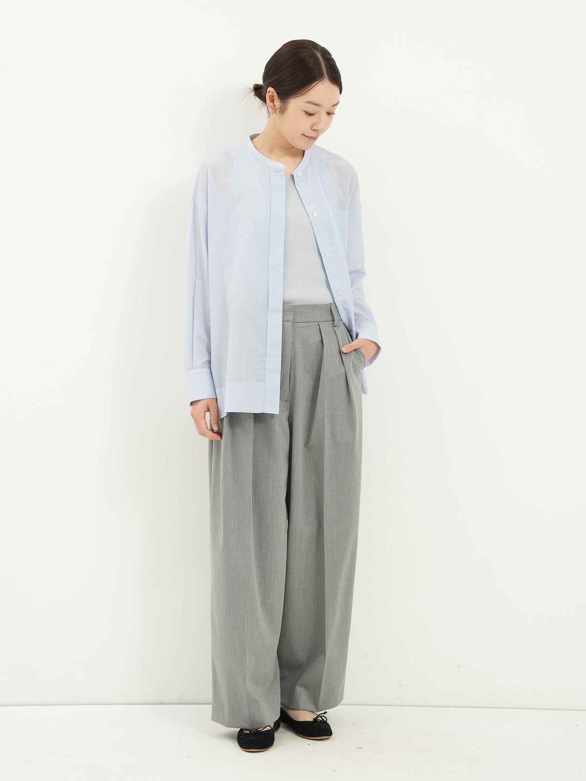 OLD TOWN　TIN HOUSE　コットントラウザーパンツ　グレー　英国製 RONNIE SCOTT'S ] トラウザーパンツ | FUKAYA FASHION STORES ONLINE