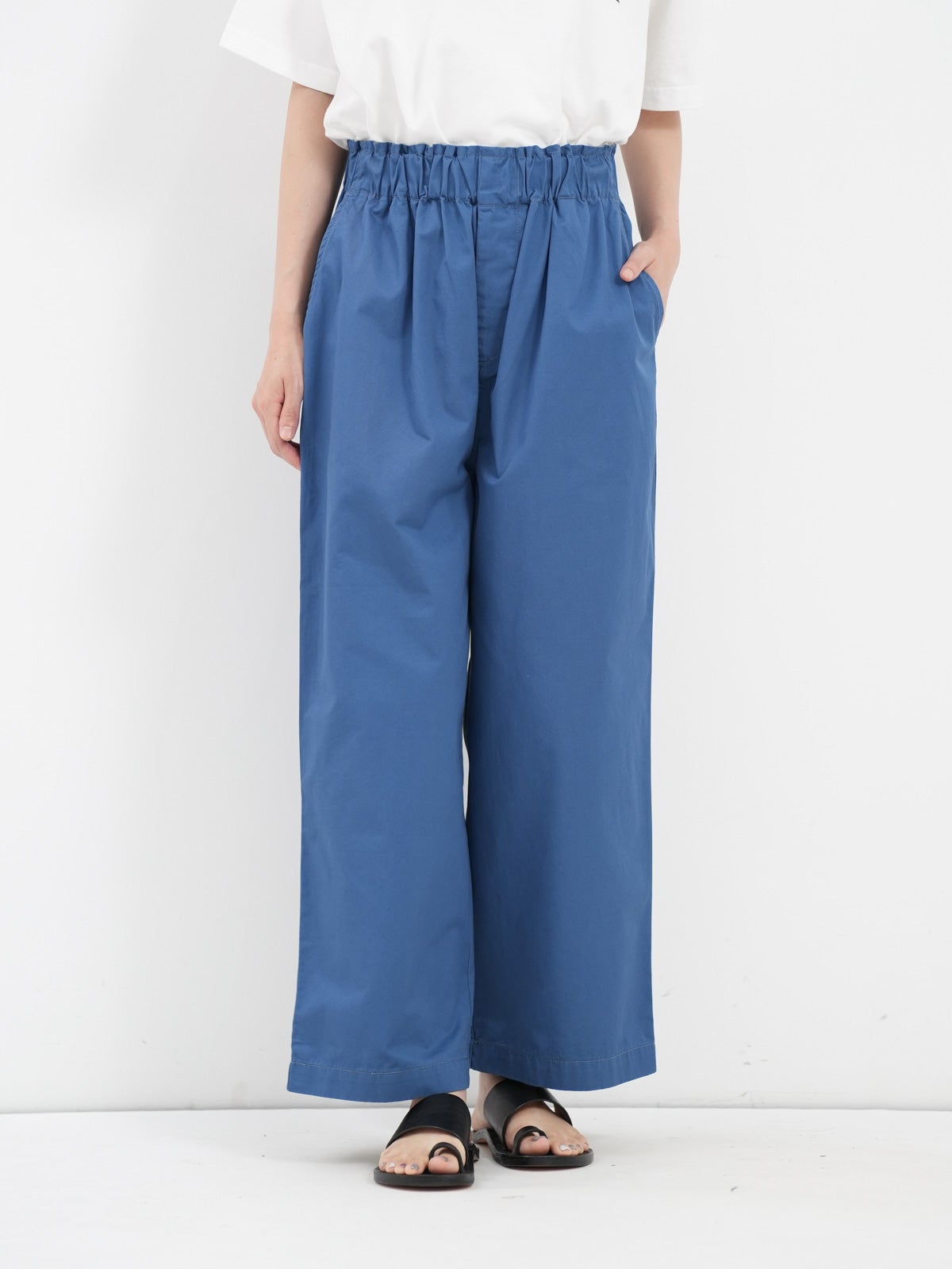 ⭐︎新品未使用⭐︎donoban 完売商品　ハイウエストカーブチノ NOUVELLES DU PARADIS ] グロスチノイージーパンツ | FUKAYA FASHION