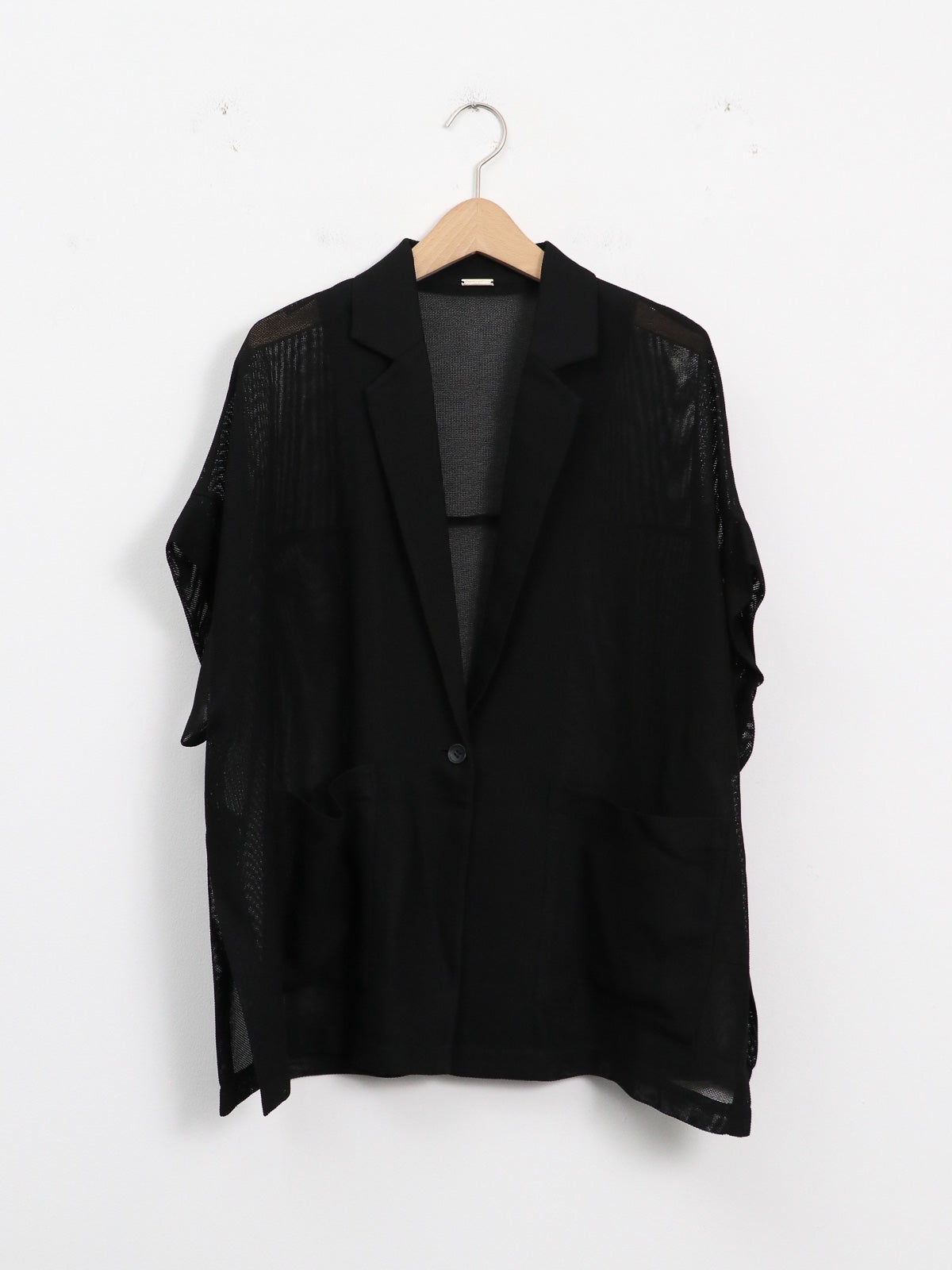 Dignite Collier ] メッシュハーフスリーブジャケット | FUKAYA