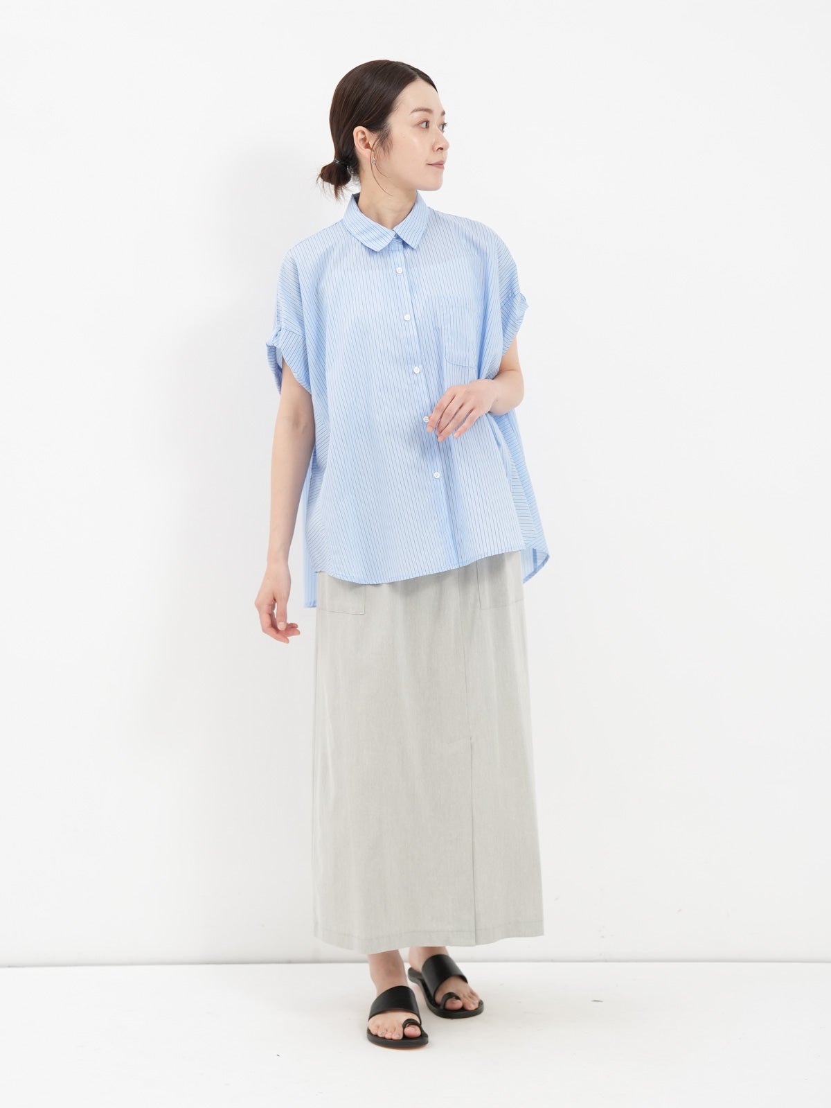 ATELIER SIX ] ストライプブラウス | FUKAYA FASHION STORES ONLINE