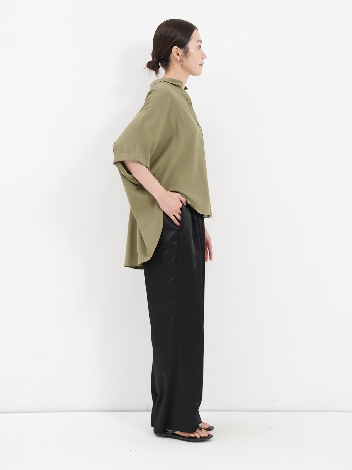 ATELIER SIX ] バックギャザーブラウス | FUKAYA FASHION STORES ONLINE