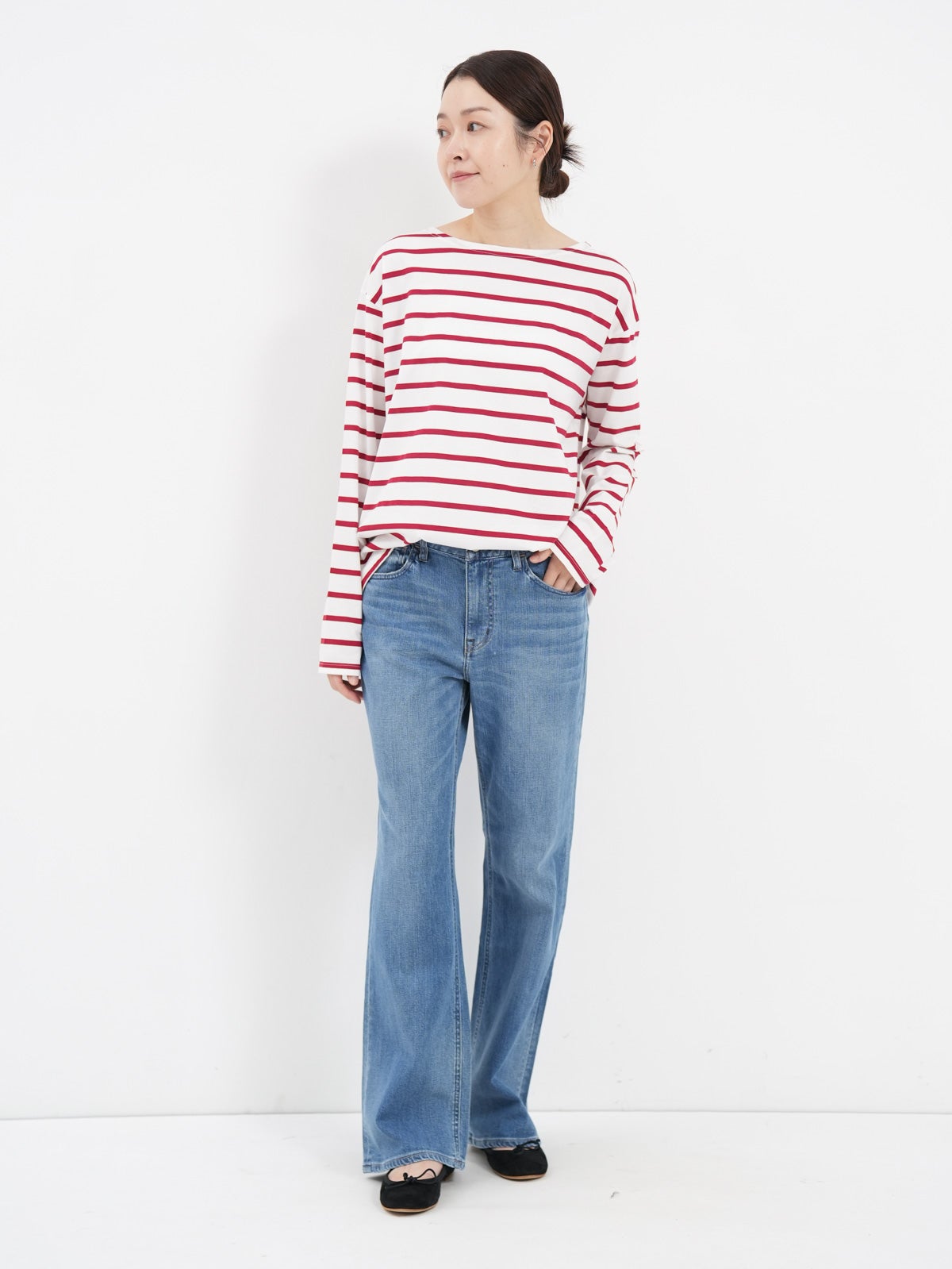 model : 167cm 着用サイズ 25